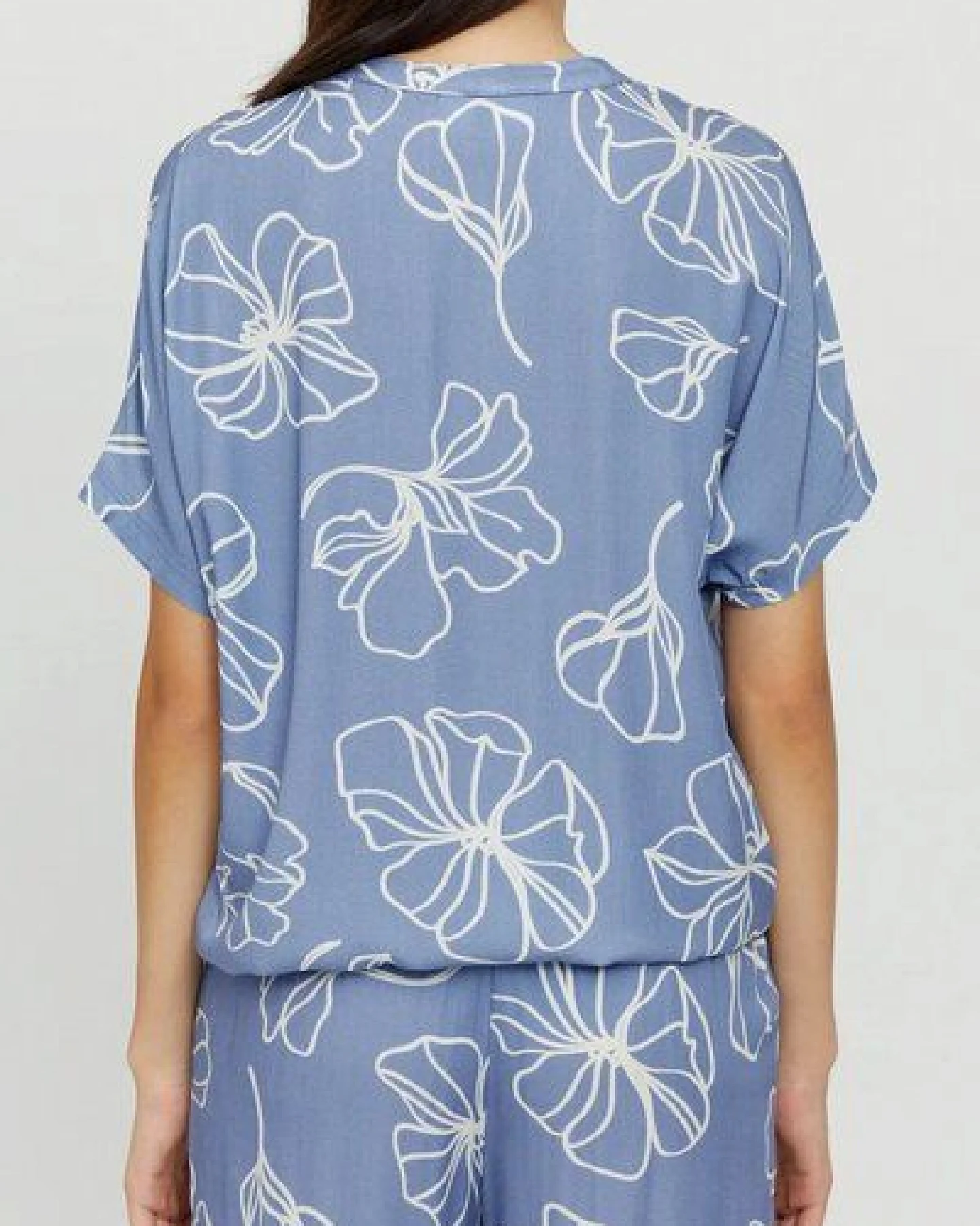 Mazine Hemdbluse - Benoni Print Blouse - aus Ecovero – Ansicht 2