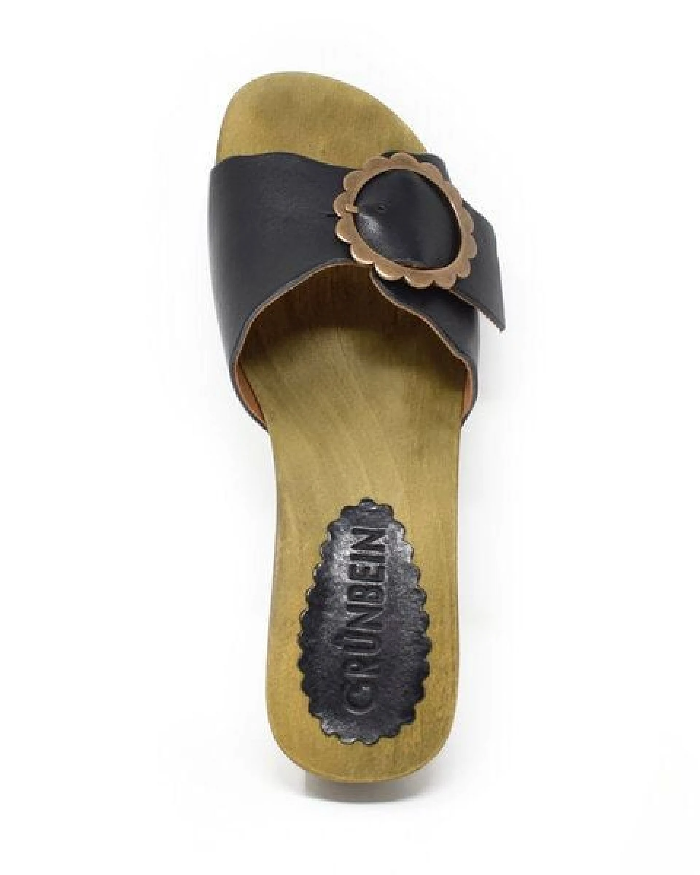 Grünbein Shoes Grünbein Holzclog-Pantolette Asta – Ansicht 4