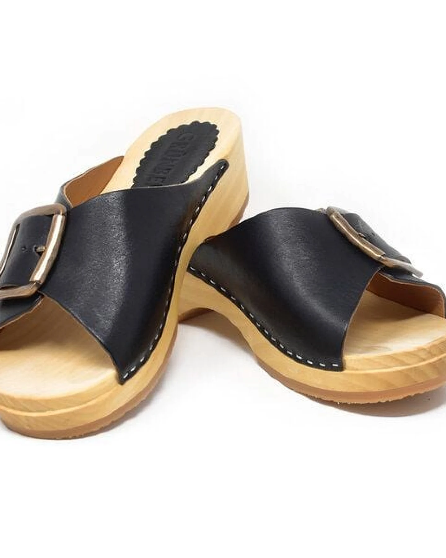 Grünbein Shoes Grünbein Holzclog-Pantolette Banu – Ansicht 3