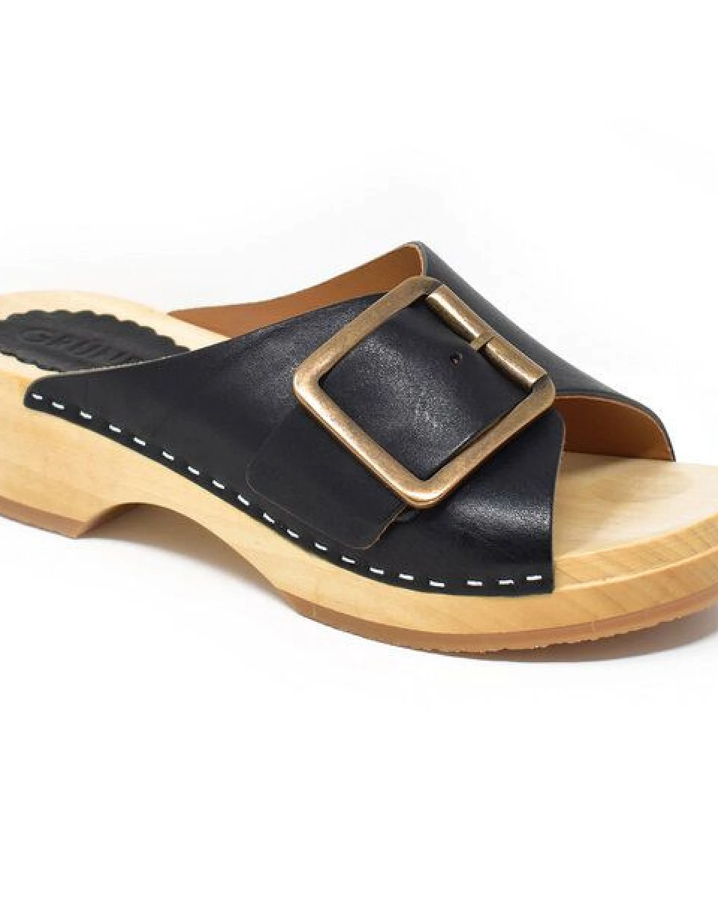 Grünbein Shoes Grünbein Holzclog-Pantolette Banu – Ansicht 2