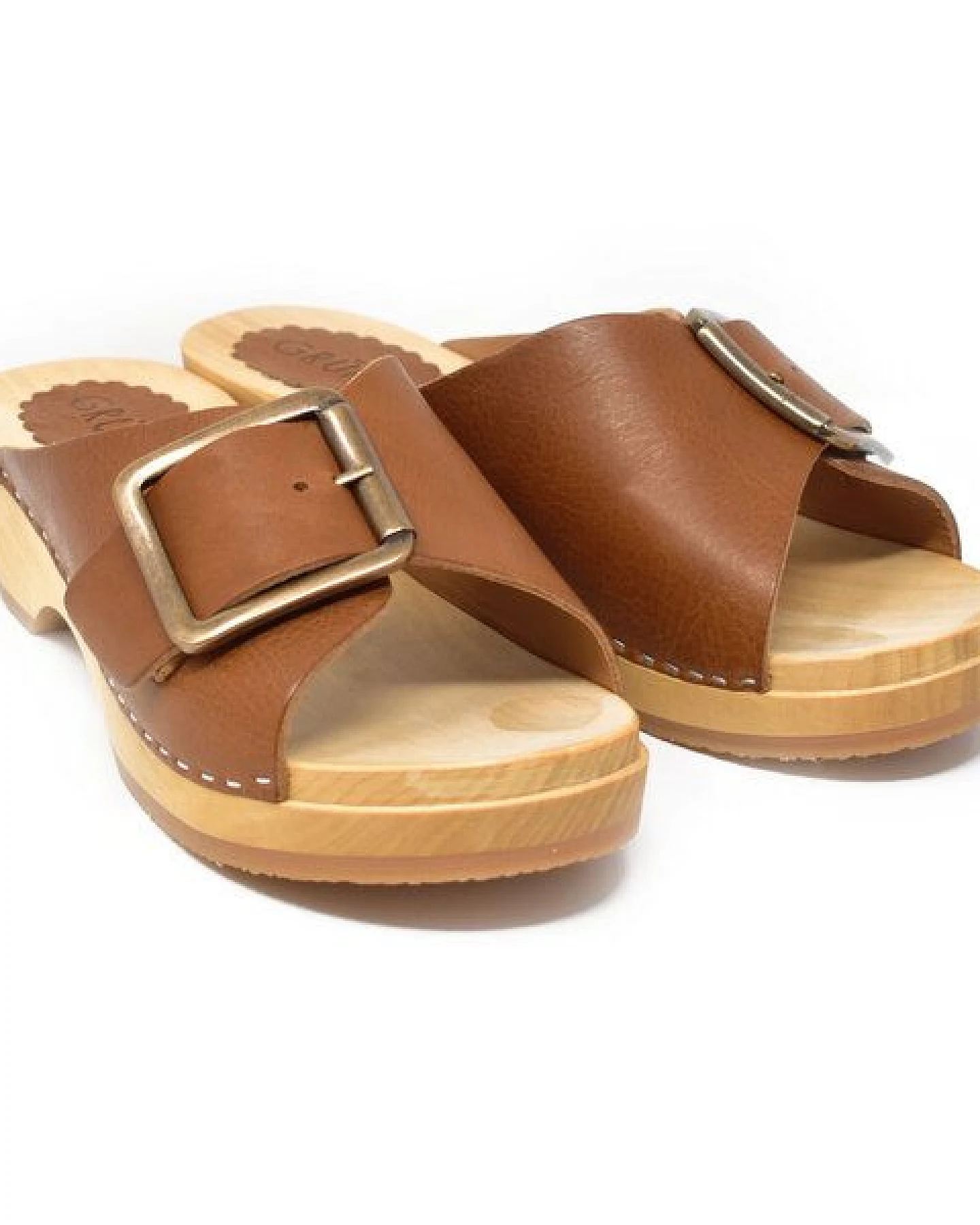 Grünbein Shoes Grünbein Holzclog-Pantolette Banu – Ansicht 3