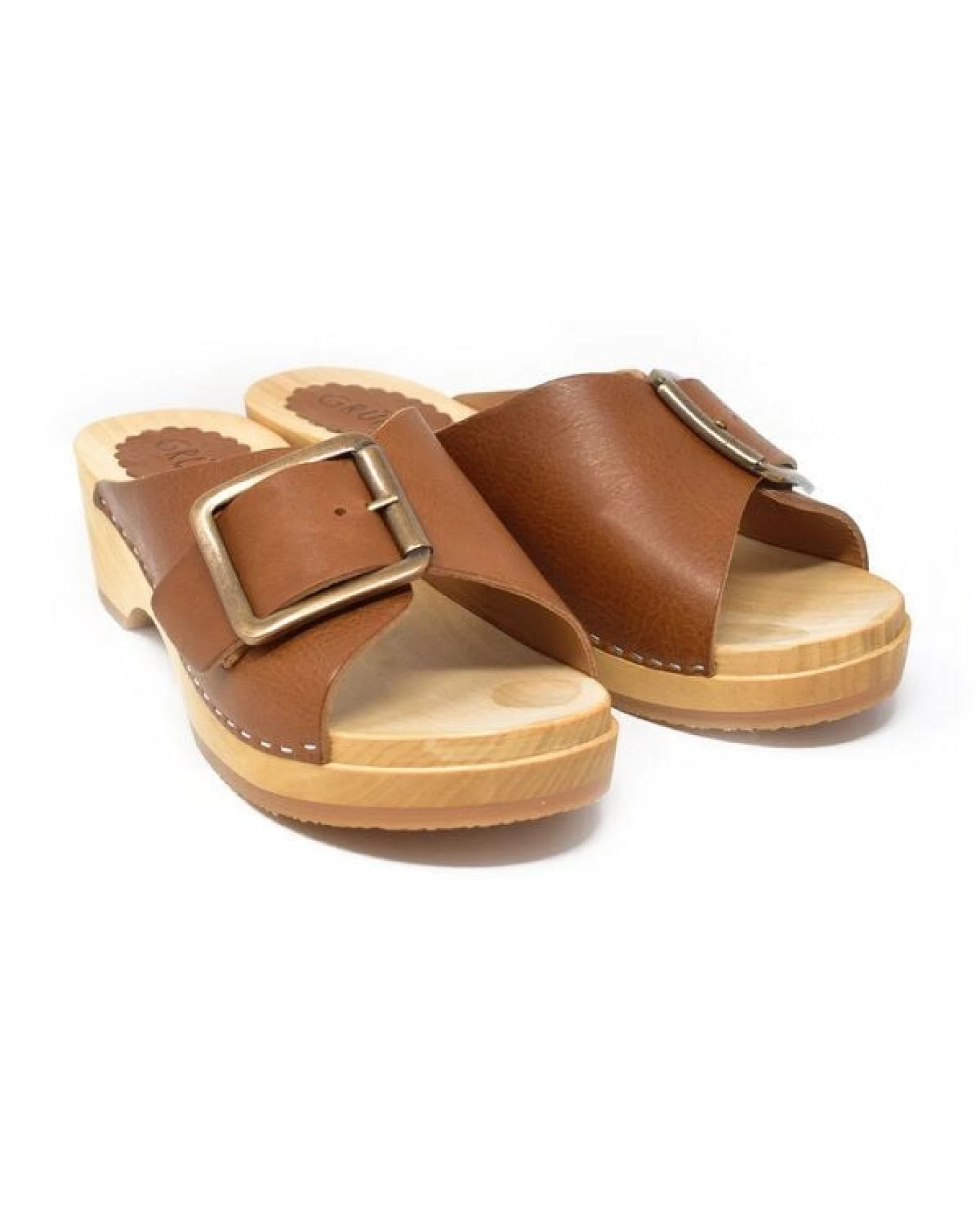 Grünbein Shoes Grünbein Holzclog-Pantolette Banu – Ansicht 3