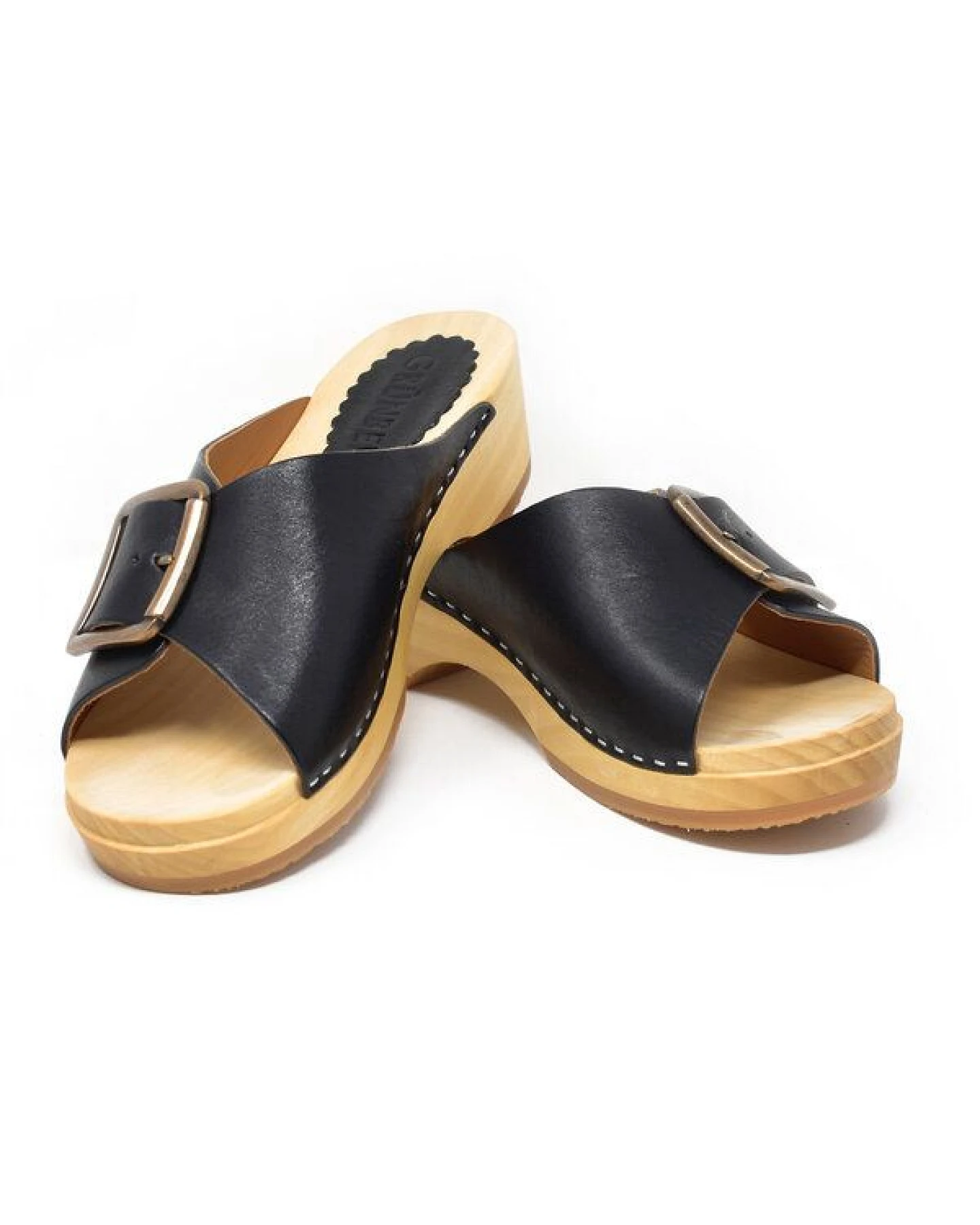 Grünbein Shoes Grünbein Holzclog-Pantolette Banu – Ansicht 3