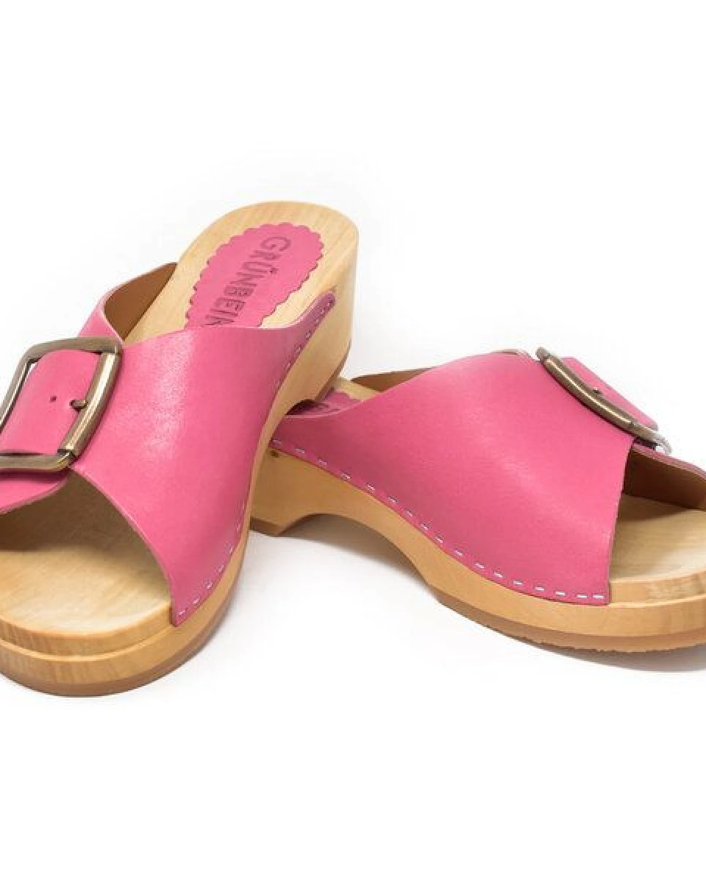 Grünbein Shoes Grünbein Holzclog-Pantolette Banu – Ansicht 3