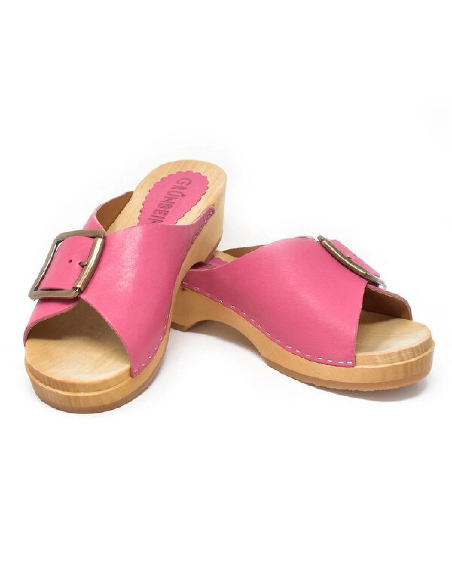 Grünbein Shoes Grünbein Holzclog-Pantolette Banu – Ansicht 3