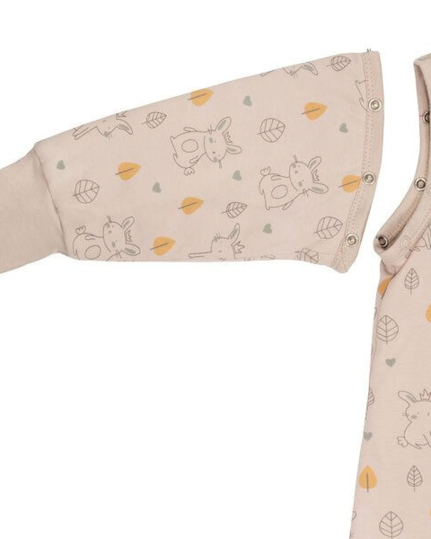 Mababu 1.5 TOG Ganzjahres Baby Schlafsack mit Füßen & abnehmbaren Ärmeln – Ansicht 3