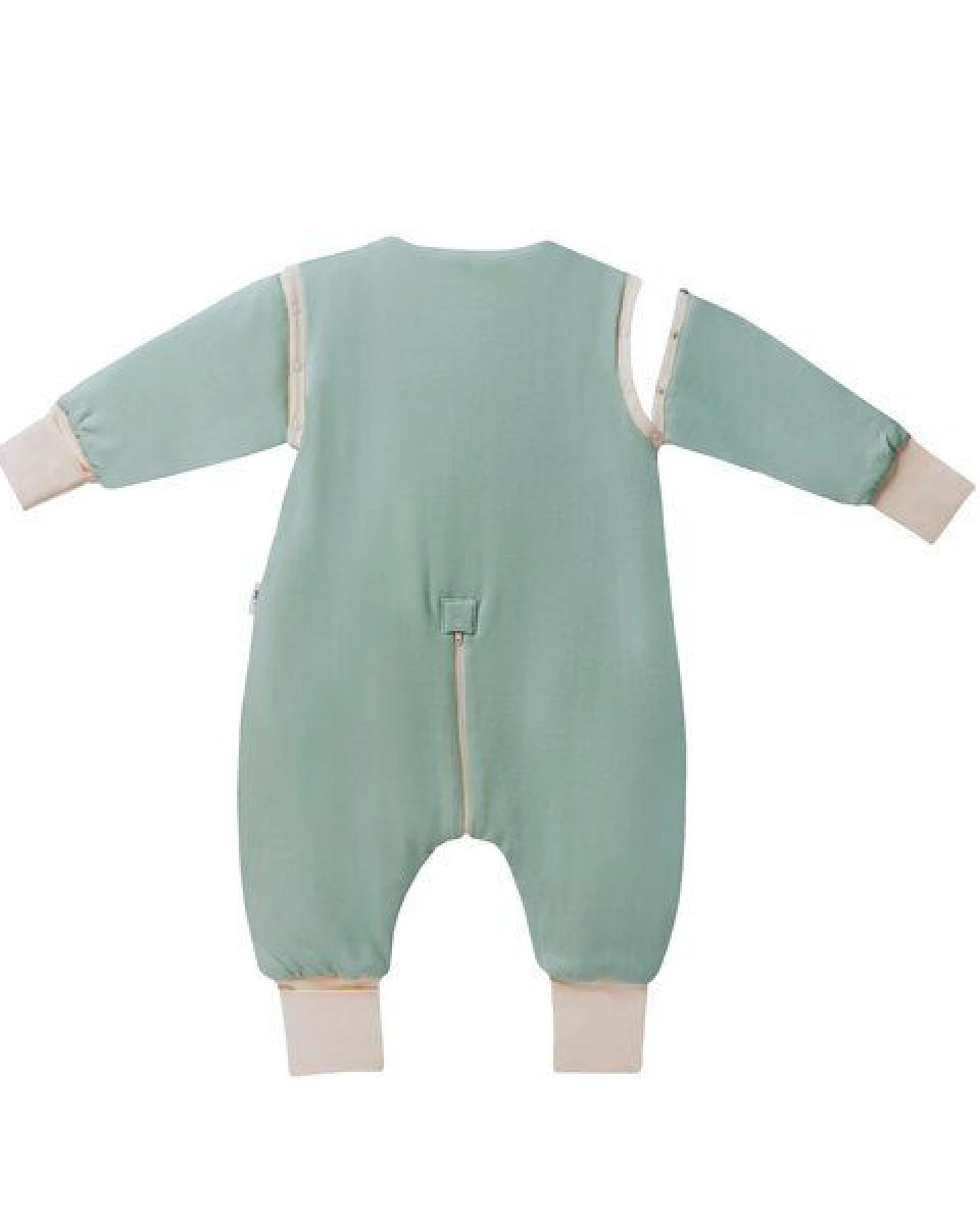 Mababu 1.5 TOG Ganzjahres Baby Schlafsack mit Füßen & abnehmbaren Ärmeln – Ansicht 2