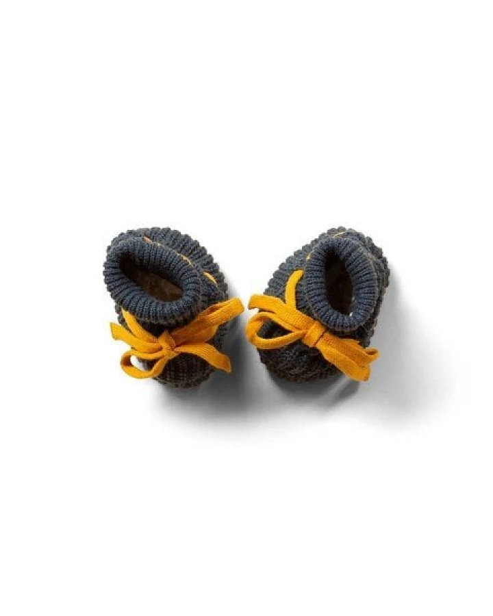 Little Green Radicals Babyschuhe – gestrickt und gefüttert, GOTS, Fairtrade