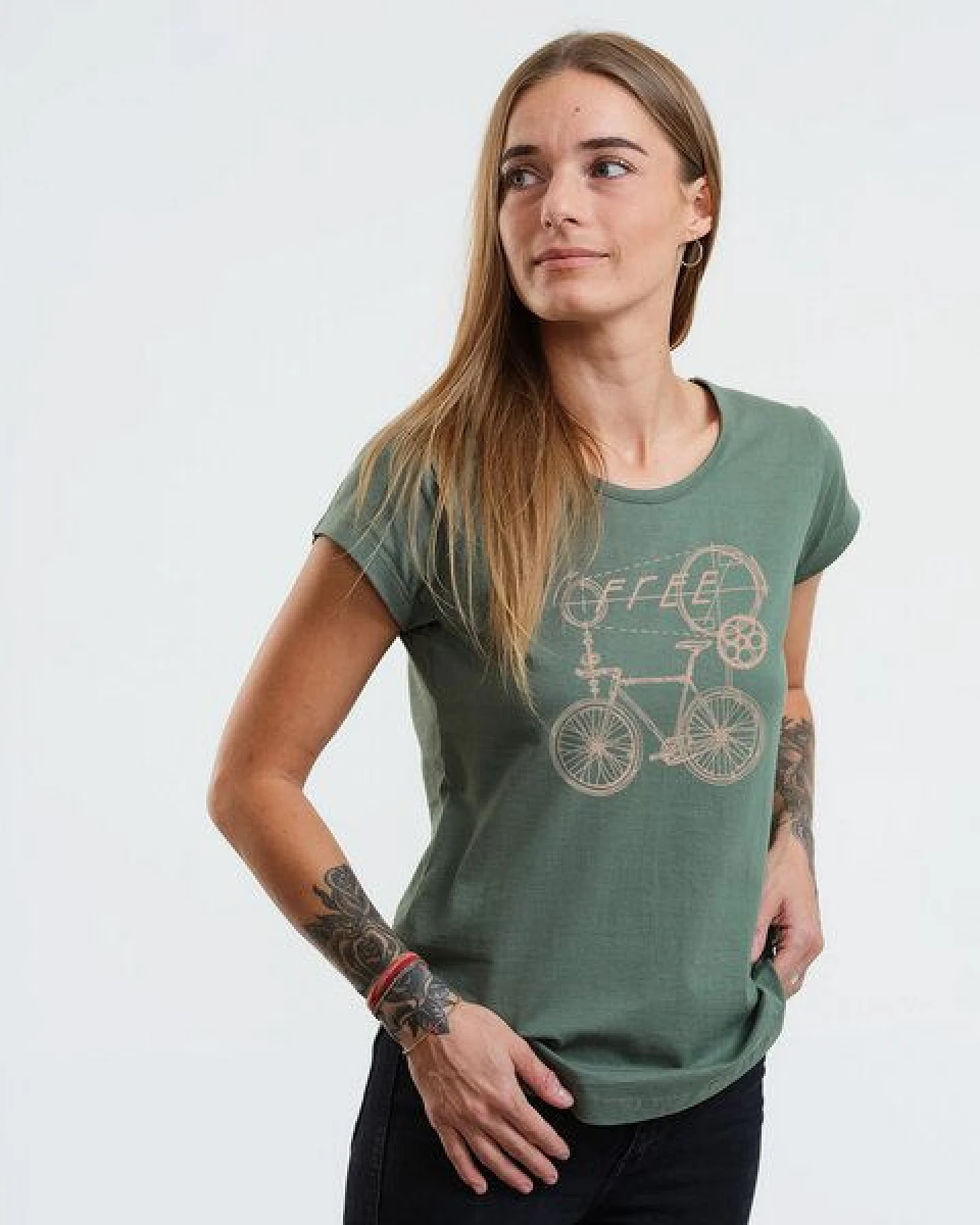 GARY MASH Shirt Asheville Freecycle#1 aus Bio-Baumwolle – Ansicht 3