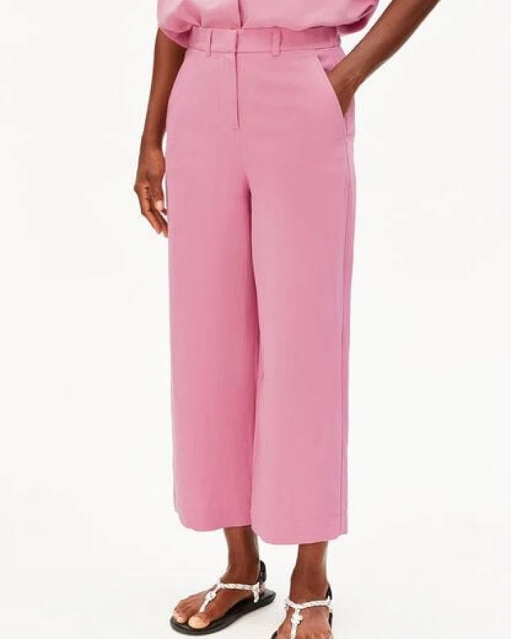 Produktseite: ARMEDANGELS CAARUNUS LINO Damen Webhose aus Leinen-Mix