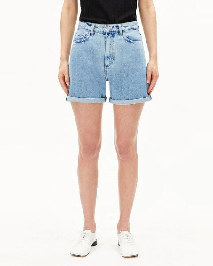 ARMEDANGELS SHEAARI Damen Jeans Shorts aus Bio-Baumwoll Mix
