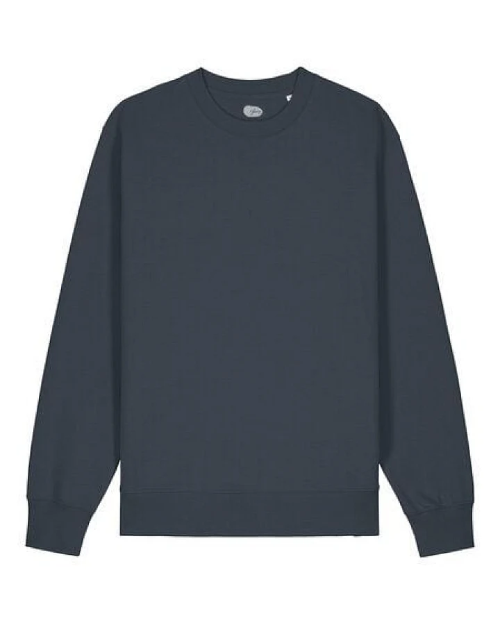 glore Basics Basic Pullover mit Rundhalsausschnitt - Raiiner - aus Bio-Baumwolle