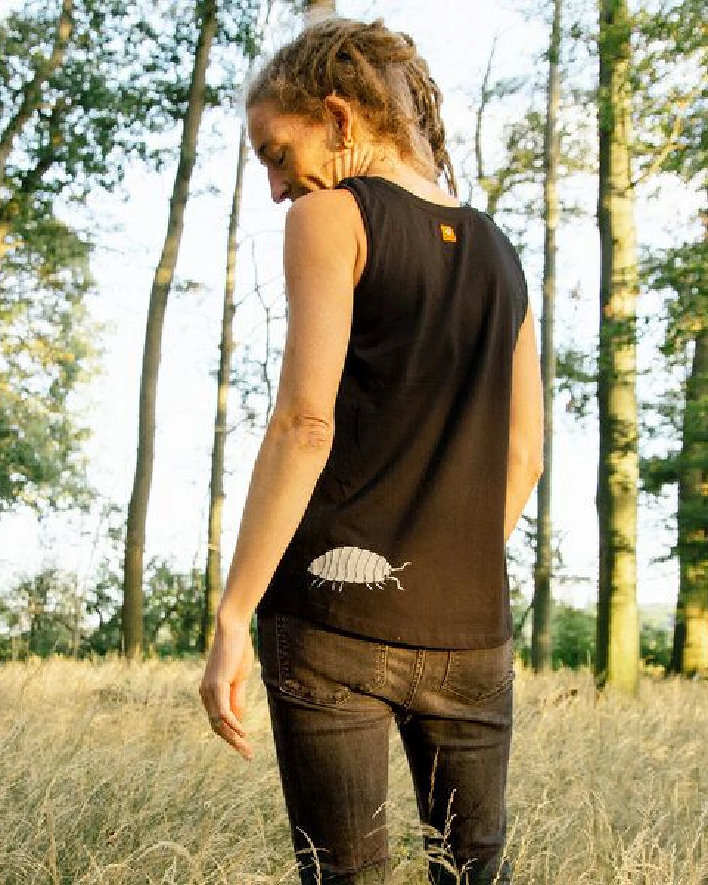 Cmig Damen Tank-Top Assel in schwarz – Ansicht 4