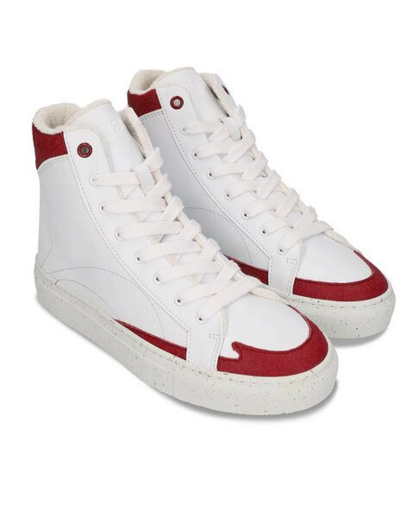 Nae Vegan Shoes NAE - London High Top Sneaker aus AppleSkin und Piñatex – Ansicht 2
