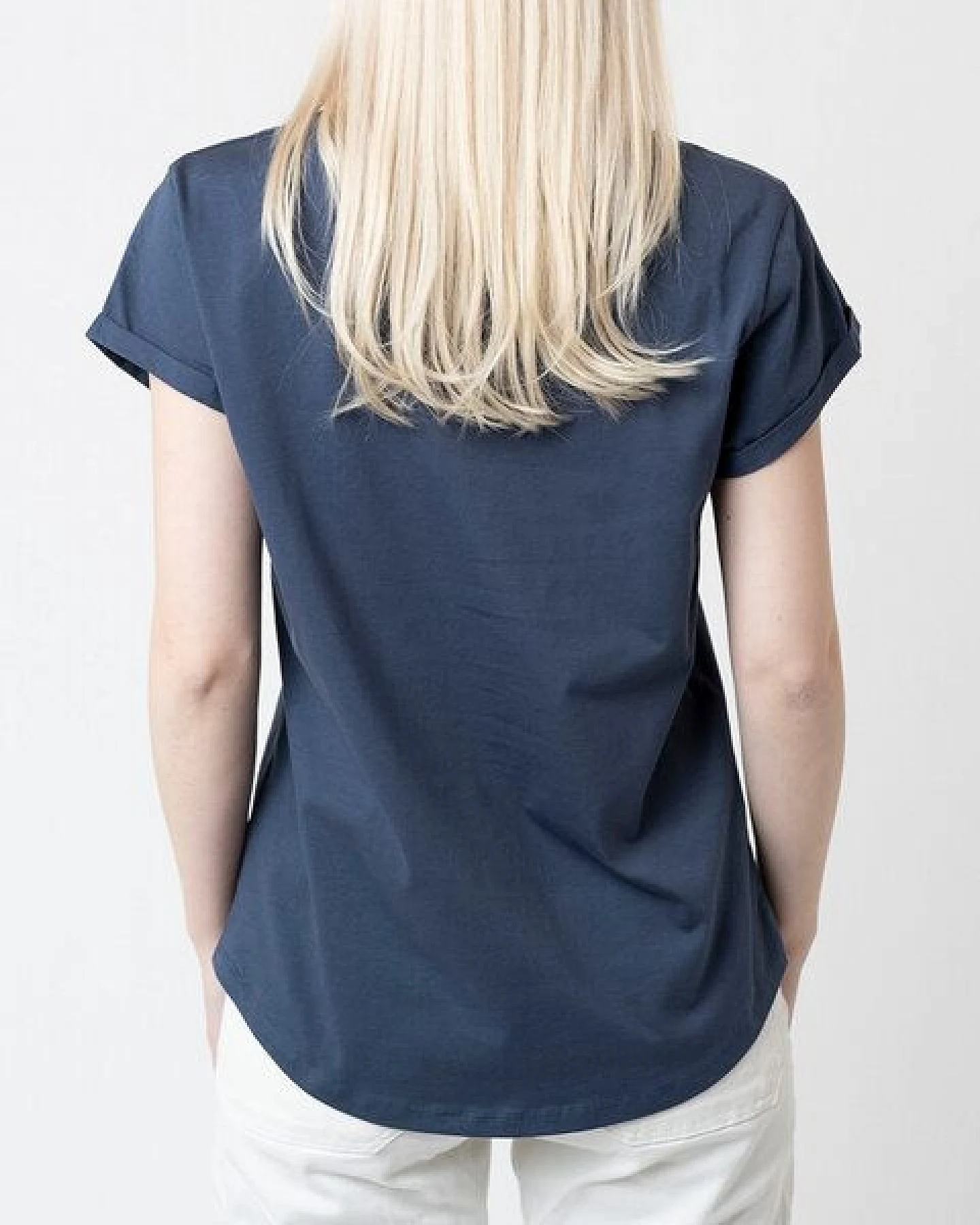 Bavarian Caps Print T-Shirt Schlumpfine Monroe - Dunkelblau – Ansicht 3