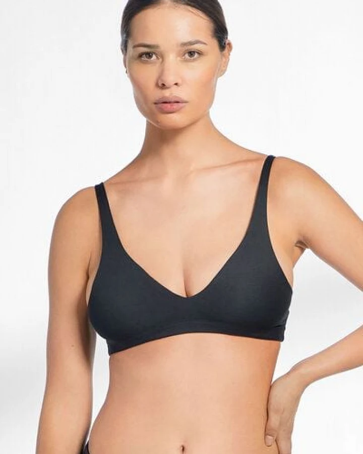 Bread & Boxers Bustier TRIANGLE BRA aus Bio-Baumwolle