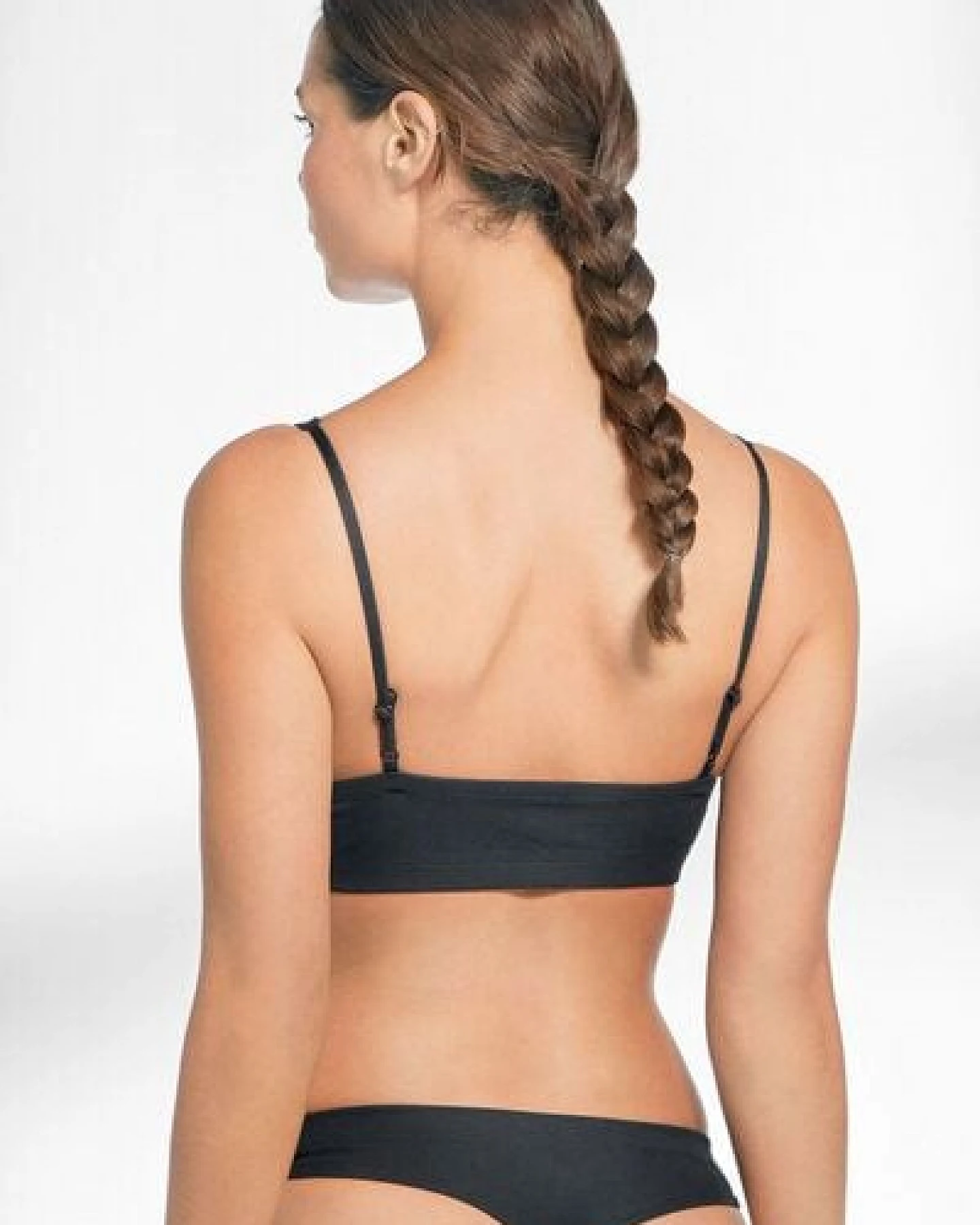 Bread & Boxers Bustier TRIANGLE BRA aus Bio-Baumwolle – Ansicht 3