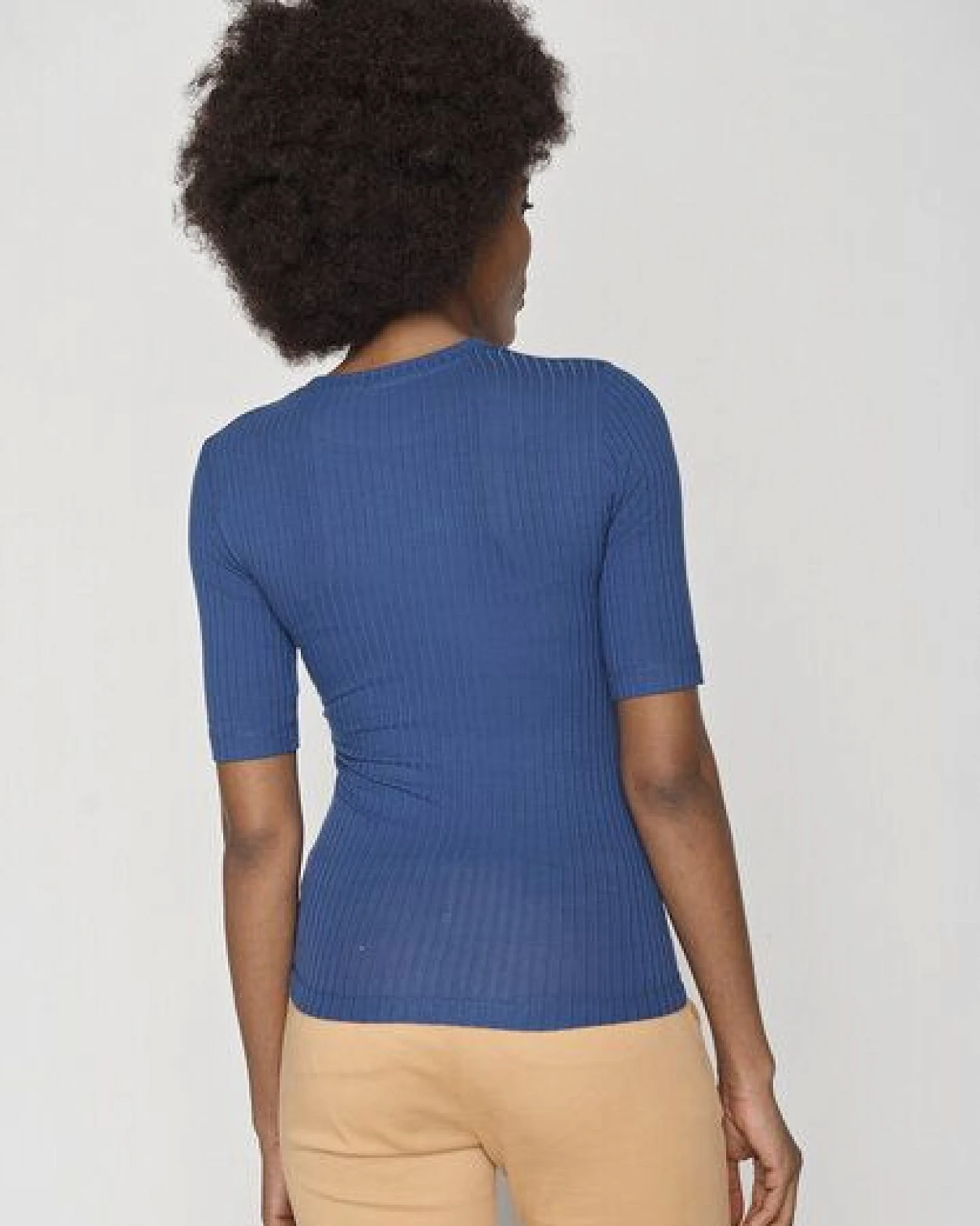 GREENBOMB Basic Lane - Sportliches Longsleeve aus LENZING TENCEL Mix / Fair & Vegan – Ansicht 2