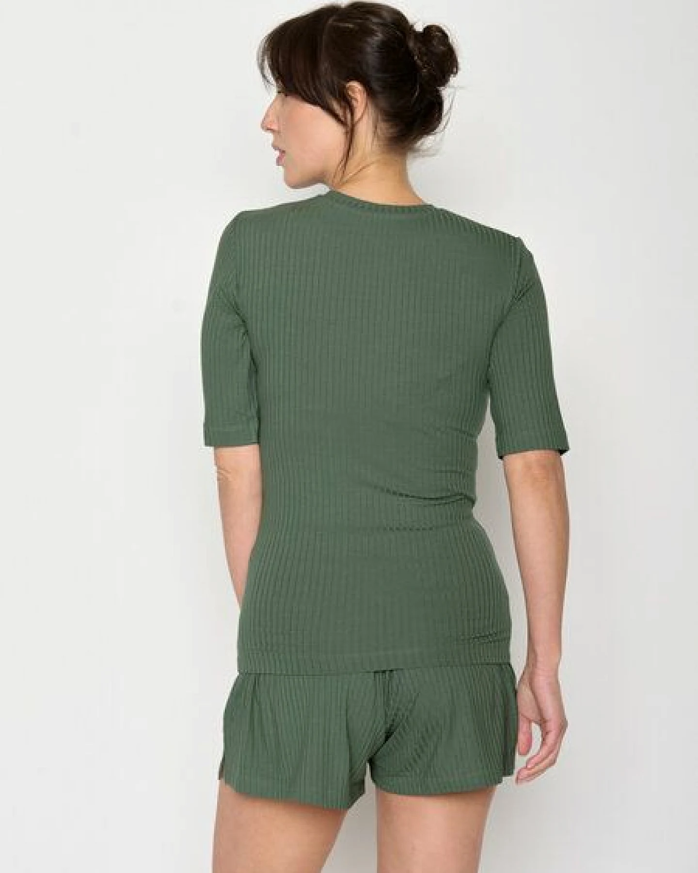 GREENBOMB Basic Lane - Sportliches Longsleeve aus LENZING TENCEL Mix / Fair & Vegan – Ansicht 4