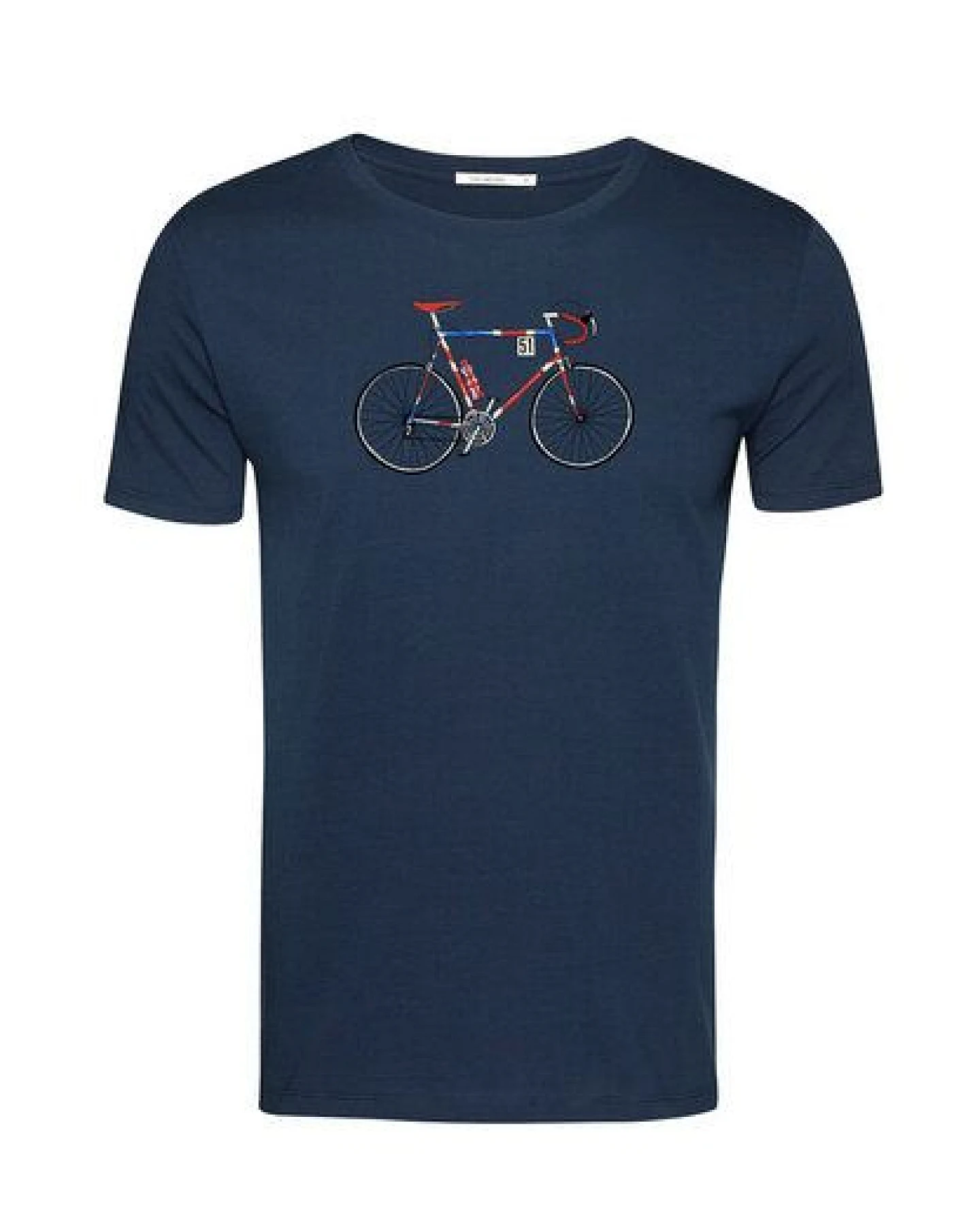 GREENBOMB Bike Jack Guide - Sportliches T-Shirt aus Bio-Baumwolle / hochwertiger Print / GOTS / Fair & Vegan – Ansicht 4