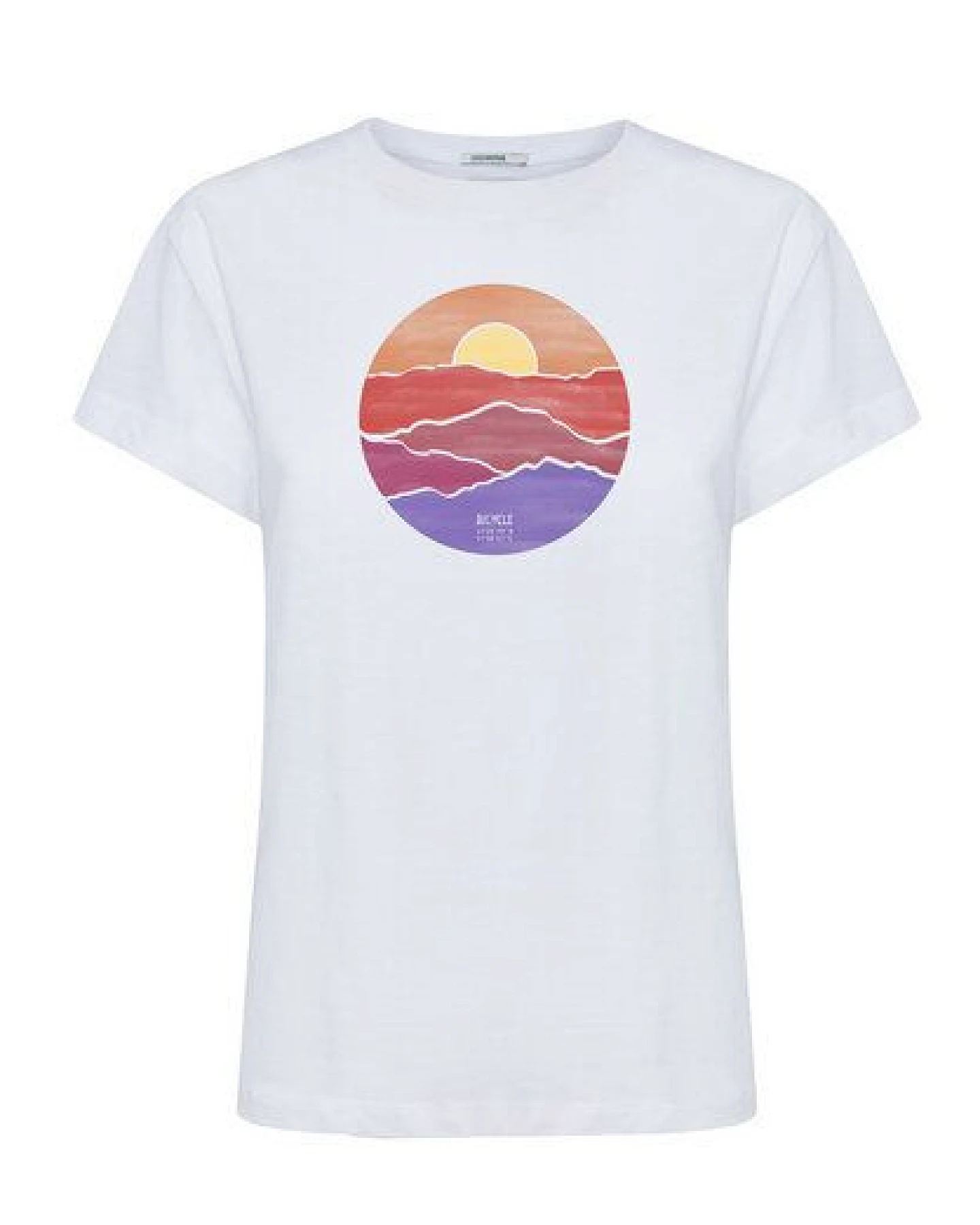 GREENBOMB Nature Levels Stop - Lässiges T-Shirt aus Bio-Baumwolle / hochwertiger Print / Fair & Vegan – Ansicht 3