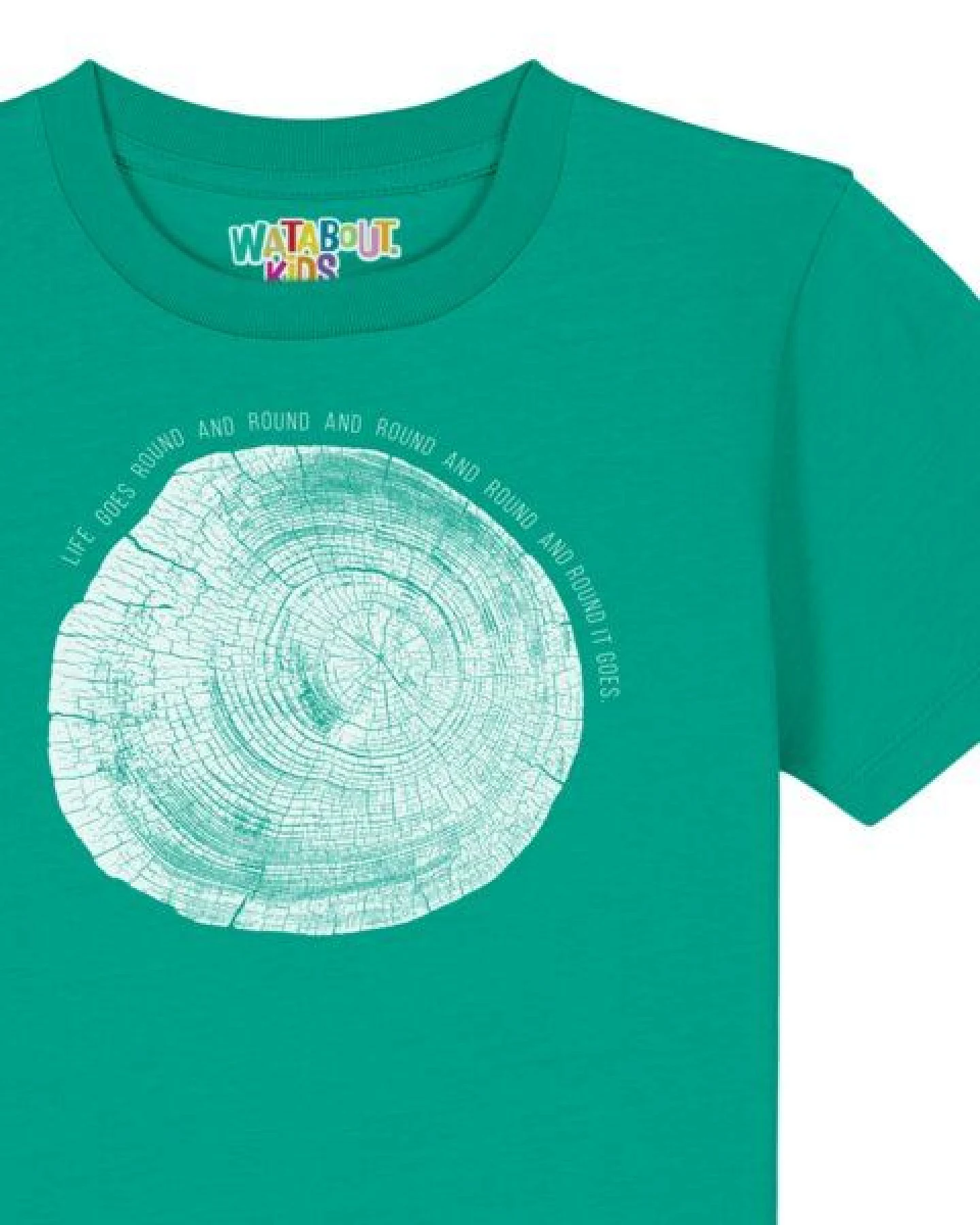 watabout.kids T-Shirt Kinder Baumscheibe – Ansicht 2