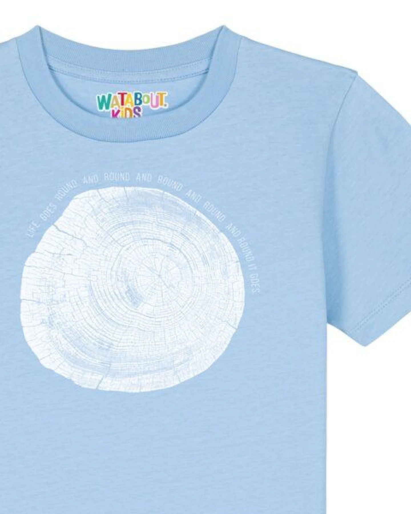 watabout.kids T-Shirt Kinder Baumscheibe – Ansicht 2
