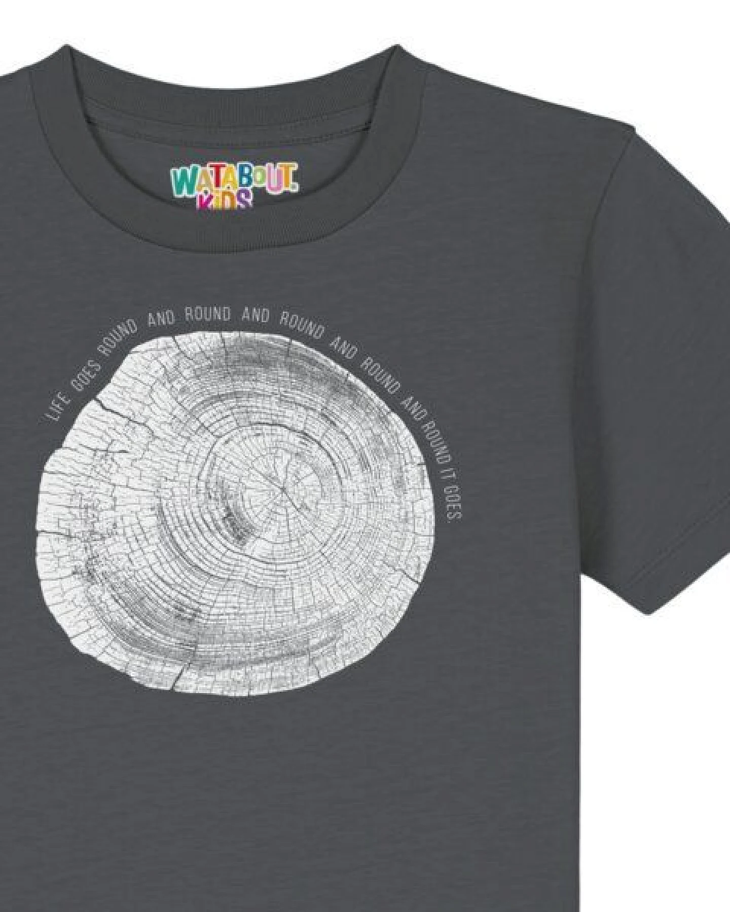 watabout.kids T-Shirt Kinder Baumscheibe – Ansicht 2