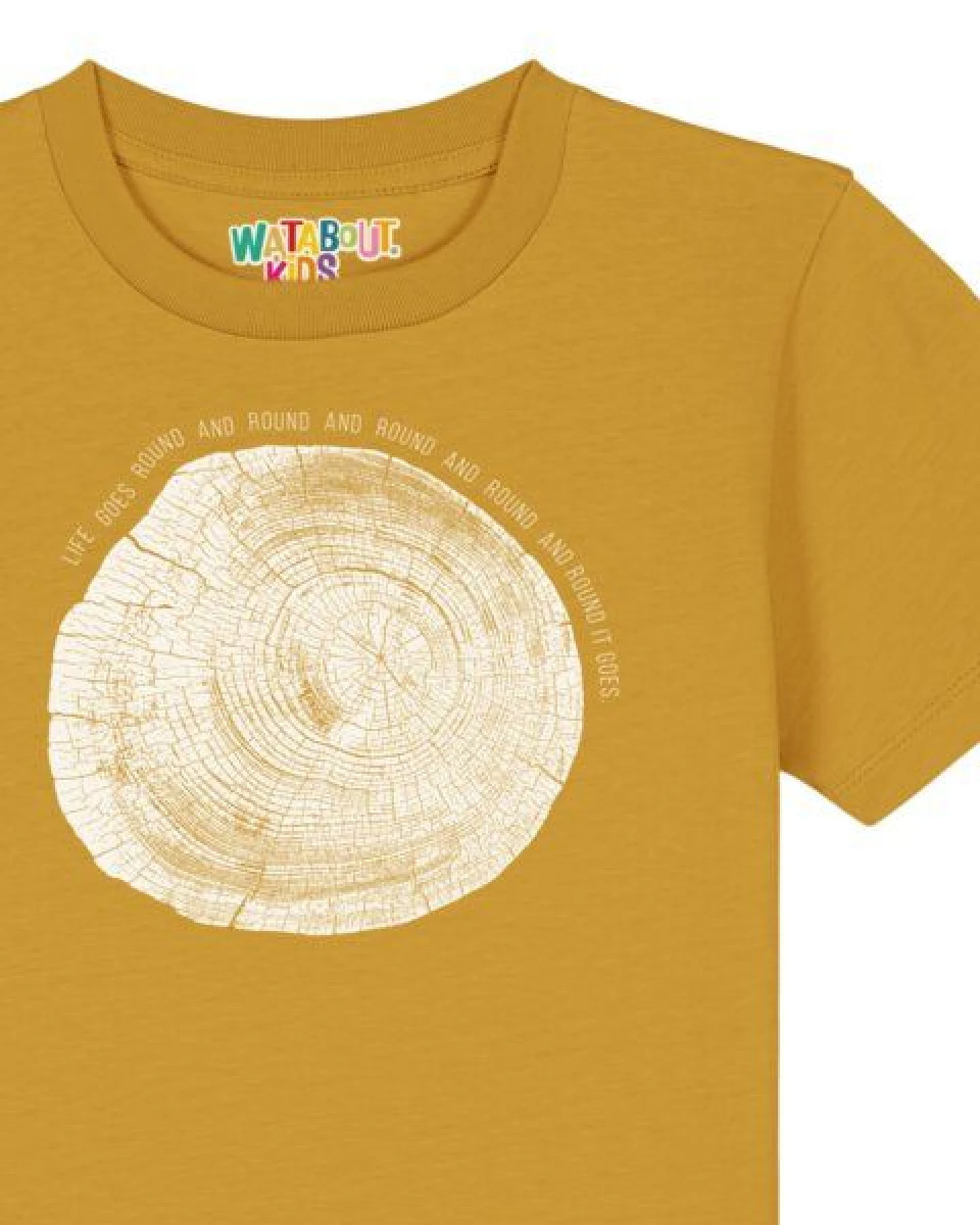 watabout.kids T-Shirt Kinder Baumscheibe – Ansicht 2