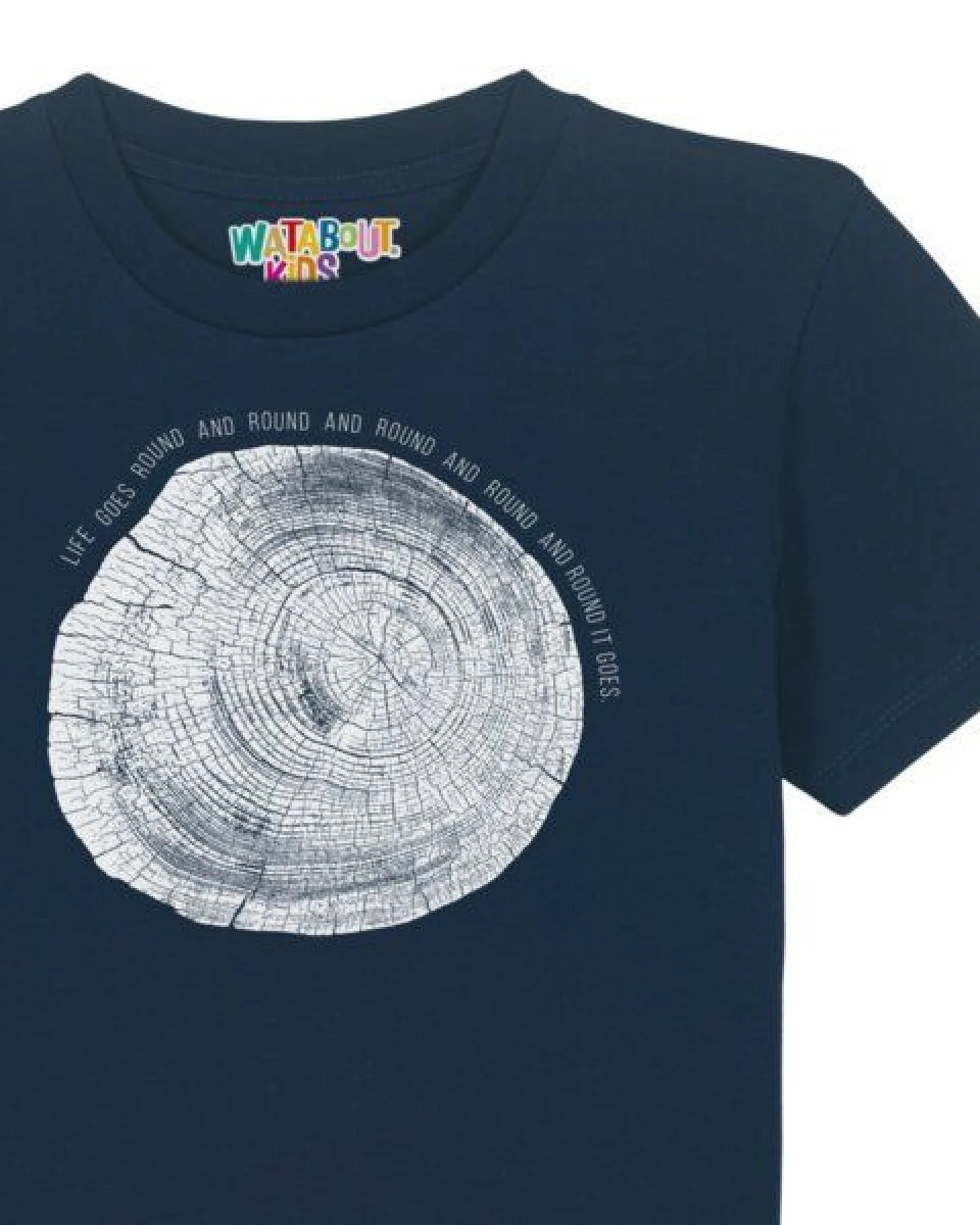 watabout.kids T-Shirt Kinder Baumscheibe – Ansicht 2