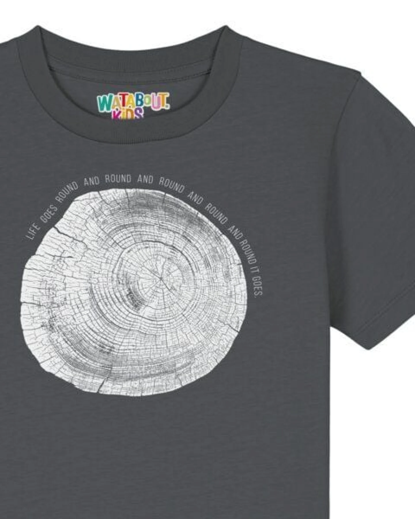 watabout.kids T-Shirt Kinder Baumscheibe – Ansicht 2