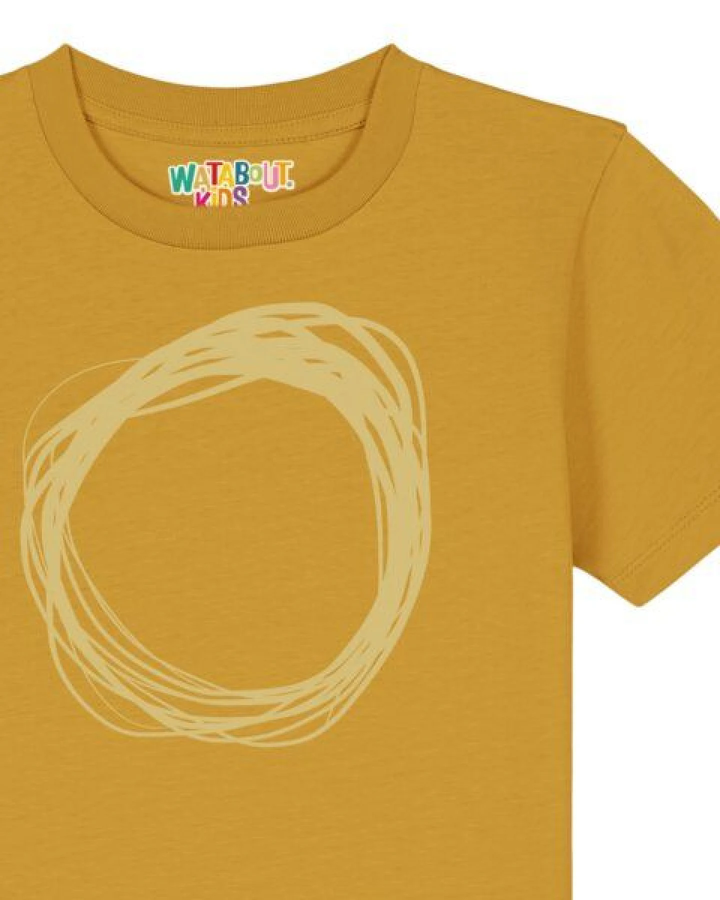watabout.kids T-Shirt Kinder Kreis – Ansicht 2