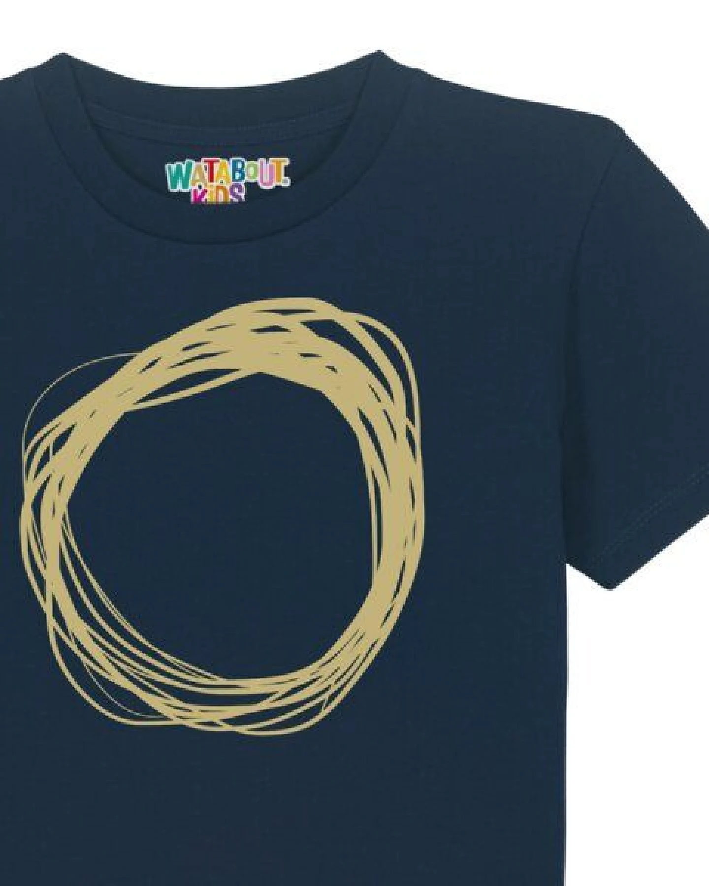 watabout.kids T-Shirt Kinder Kreis – Ansicht 2