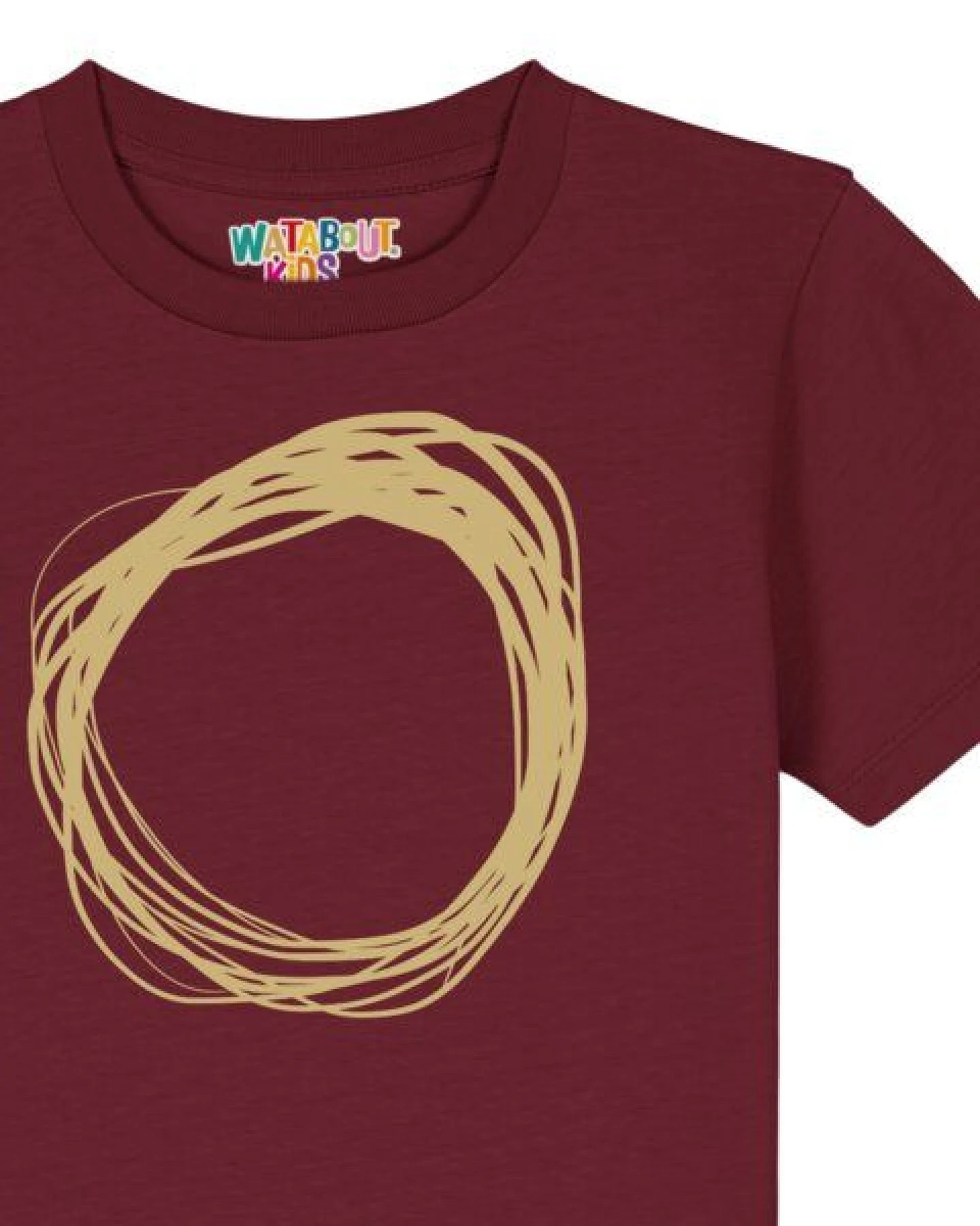 watabout.kids T-Shirt Kinder Kreis – Ansicht 2