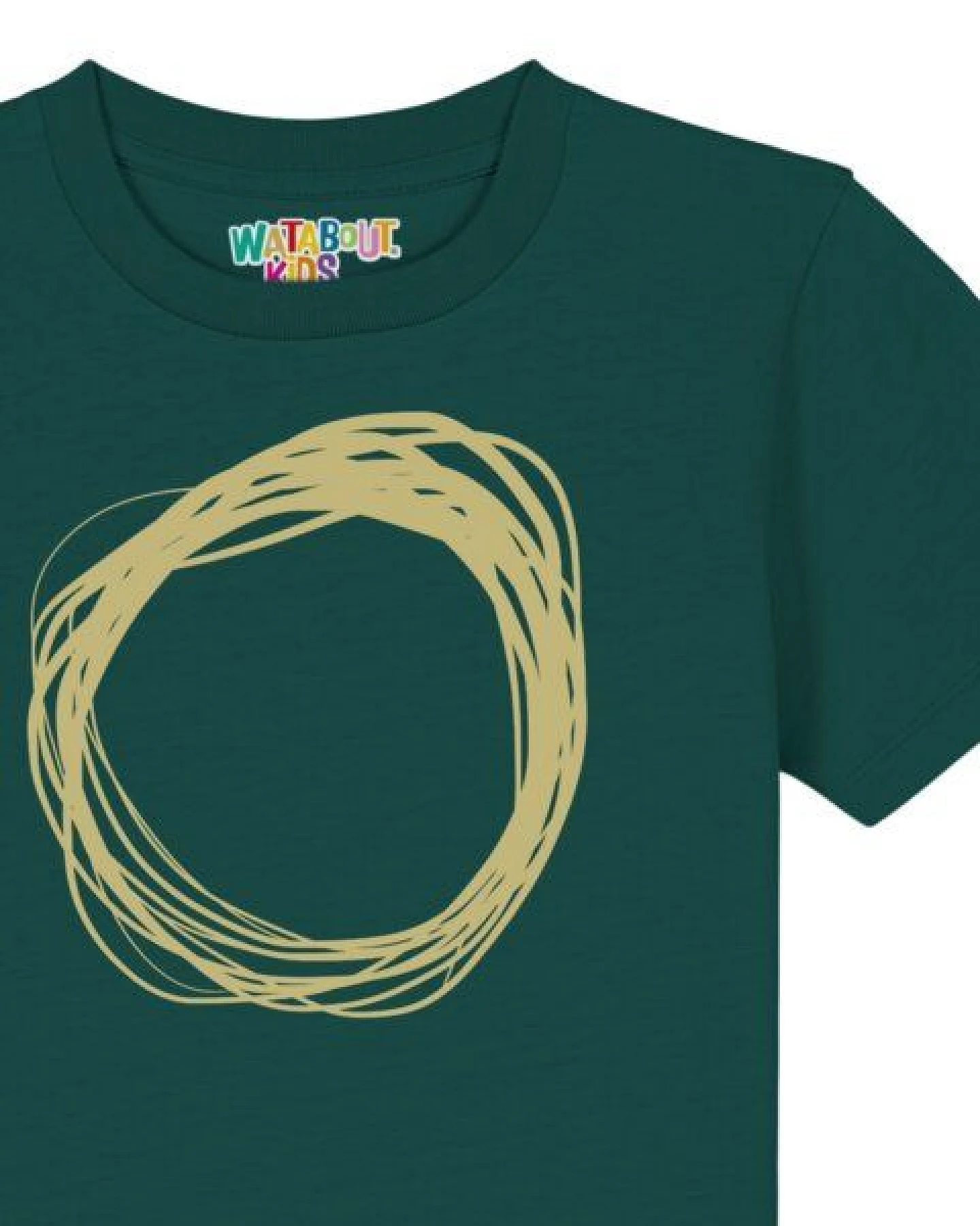 watabout.kids T-Shirt Kinder Kreis – Ansicht 2