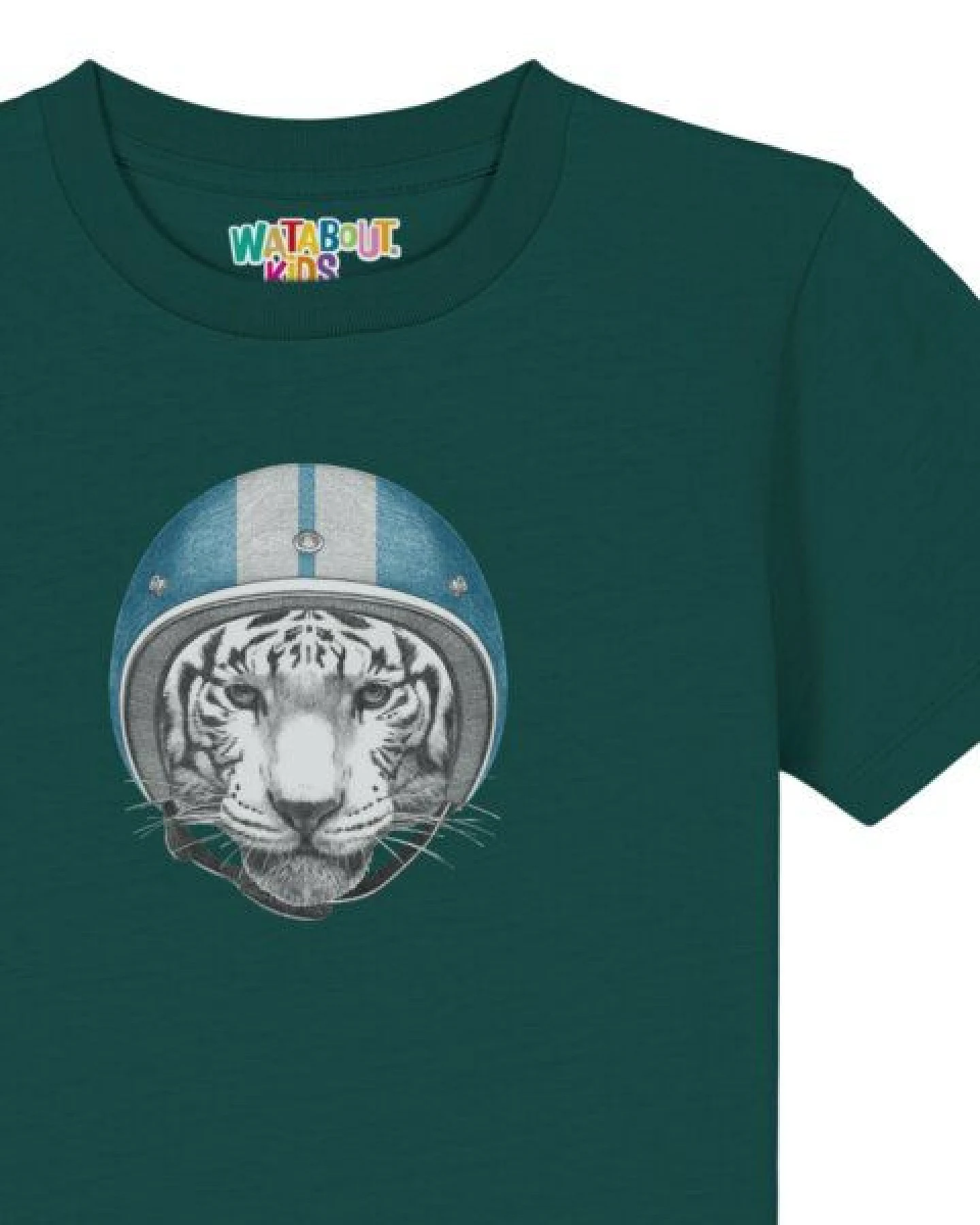 watabout.kids T-Shirt Kinder Racing Tiger – Ansicht 2