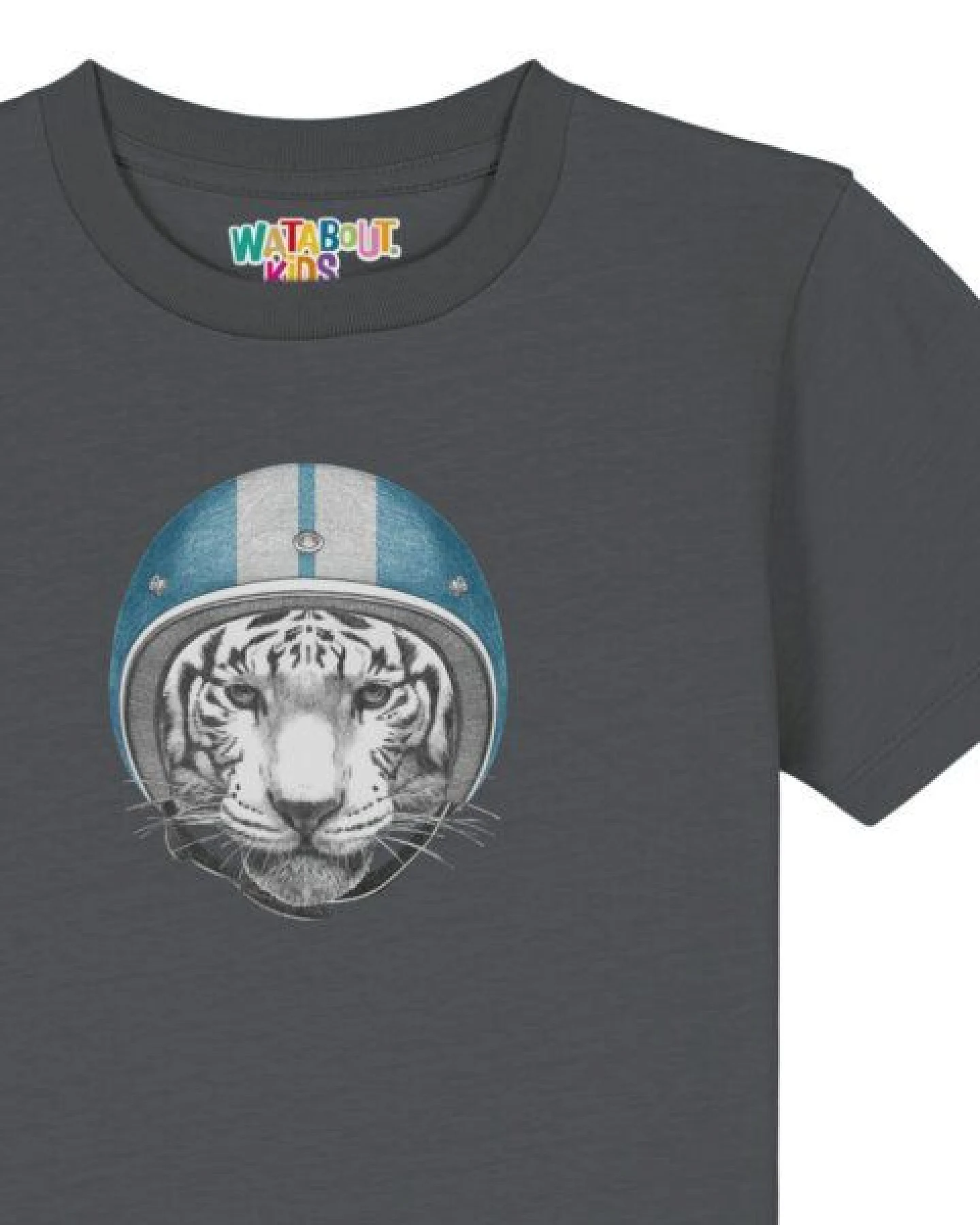 watabout.kids T-Shirt Kinder Racing Tiger – Ansicht 2