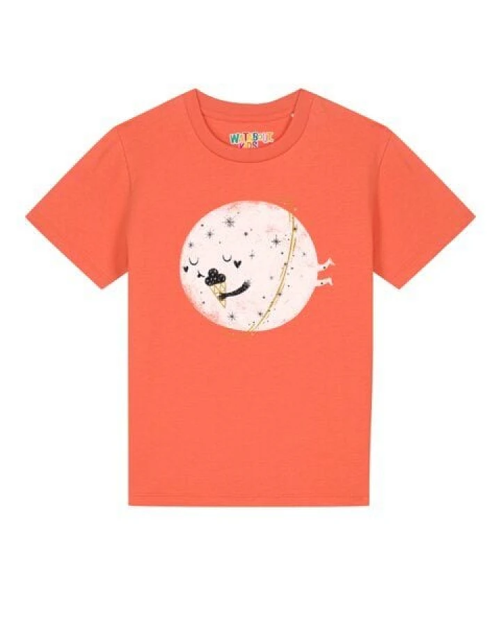 watabout.kids T-Shirt Kinder Planet mit Eis