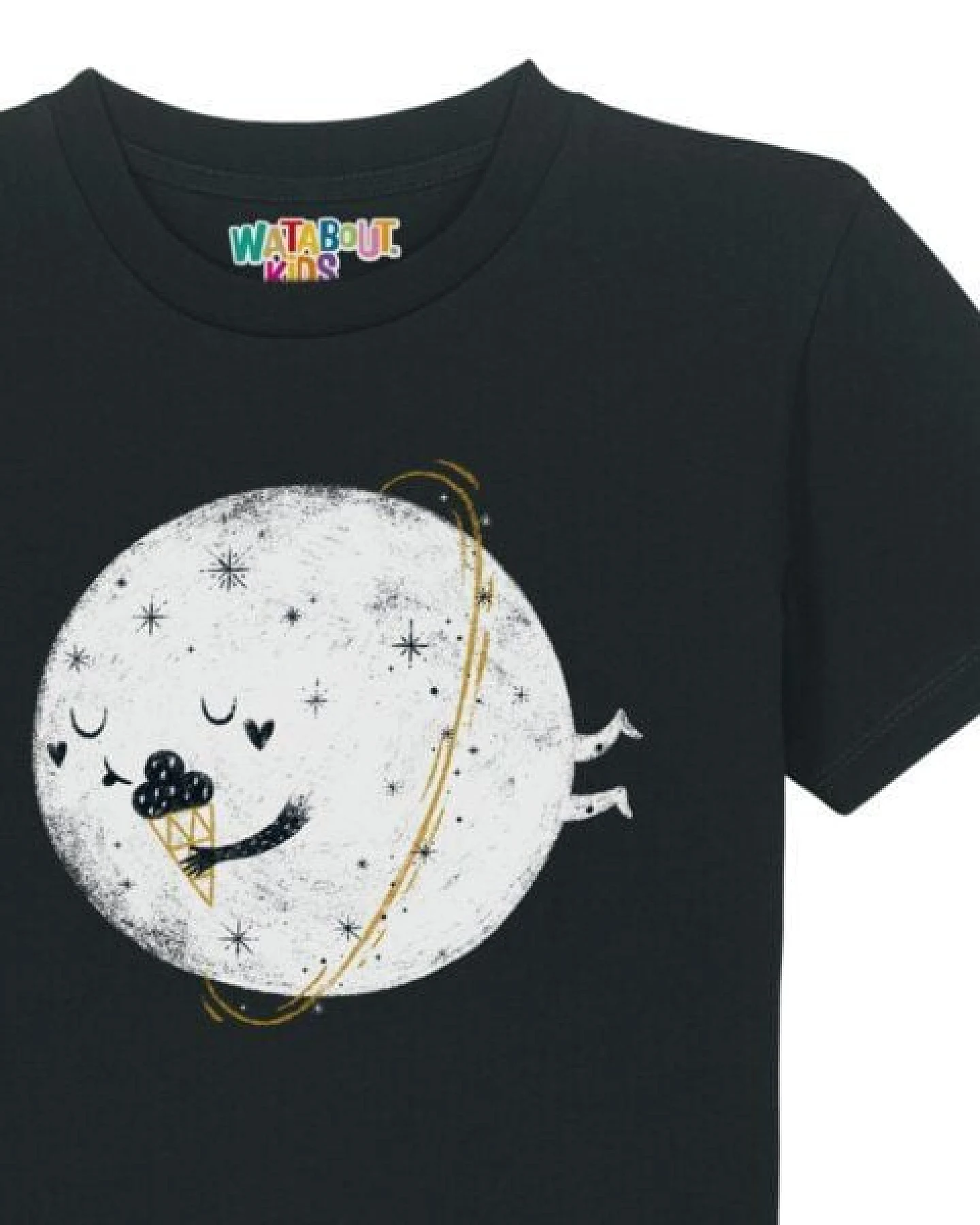 watabout.kids T-Shirt Kinder Planet mit Eis – Ansicht 2