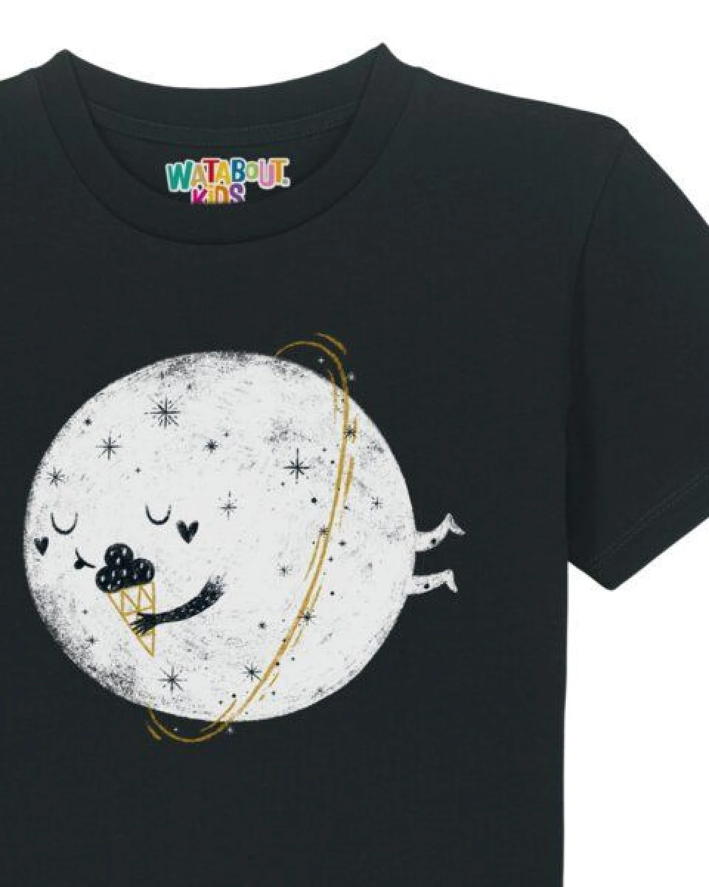 watabout.kids T-Shirt Kinder Planet mit Eis – Ansicht 2