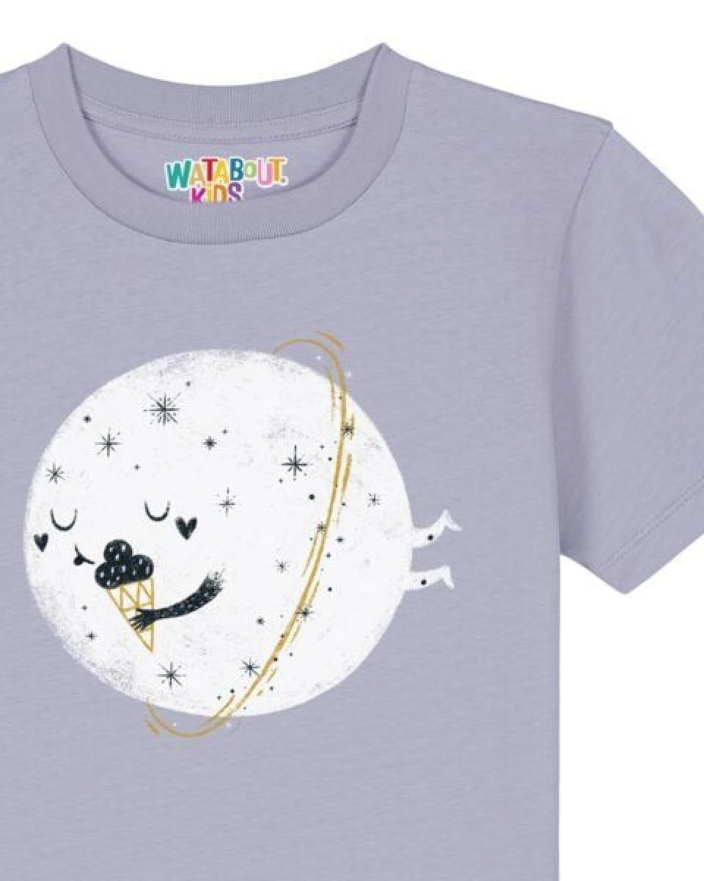 watabout.kids T-Shirt Kinder Planet mit Eis – Ansicht 2