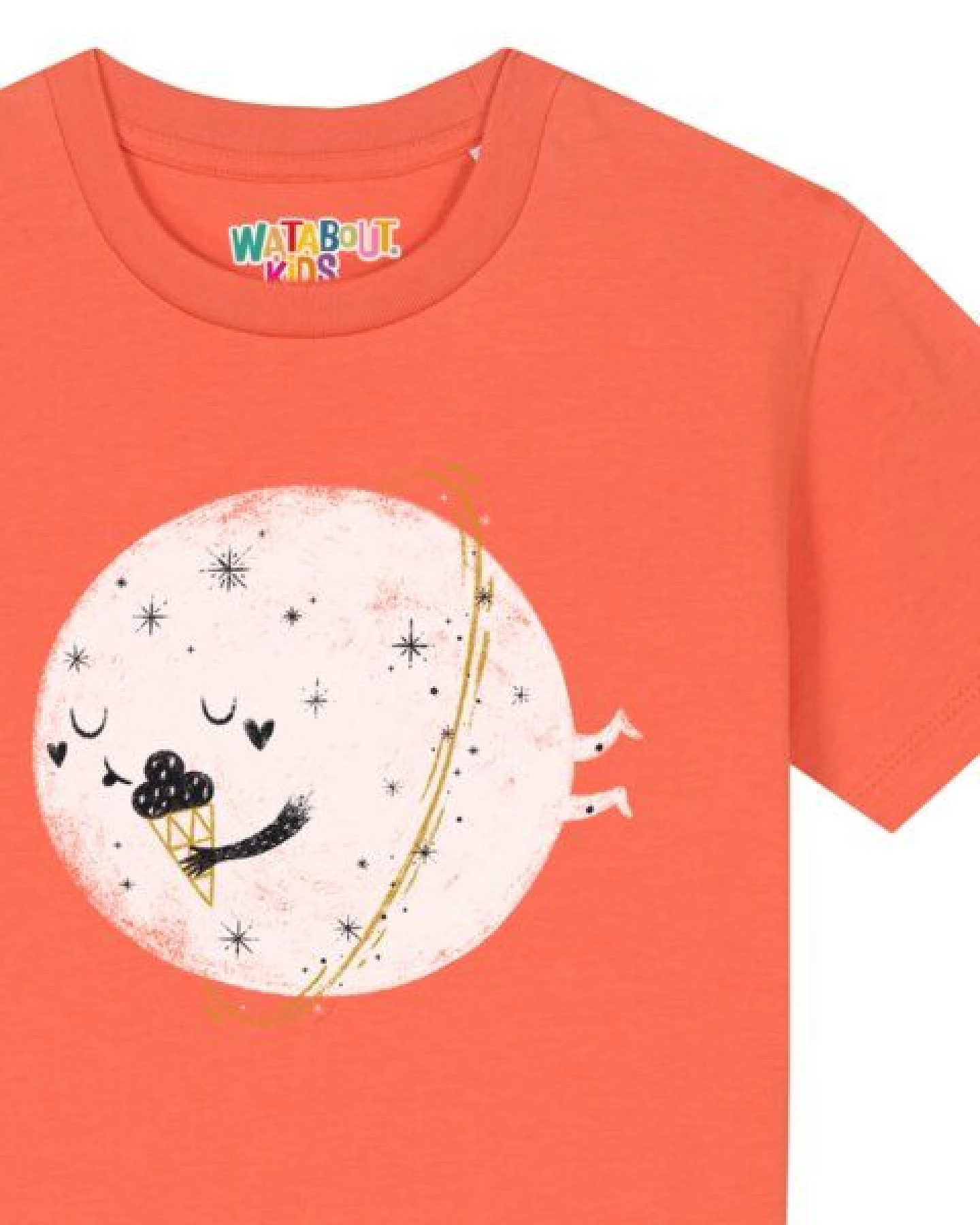 watabout.kids T-Shirt Kinder Planet mit Eis – Ansicht 2