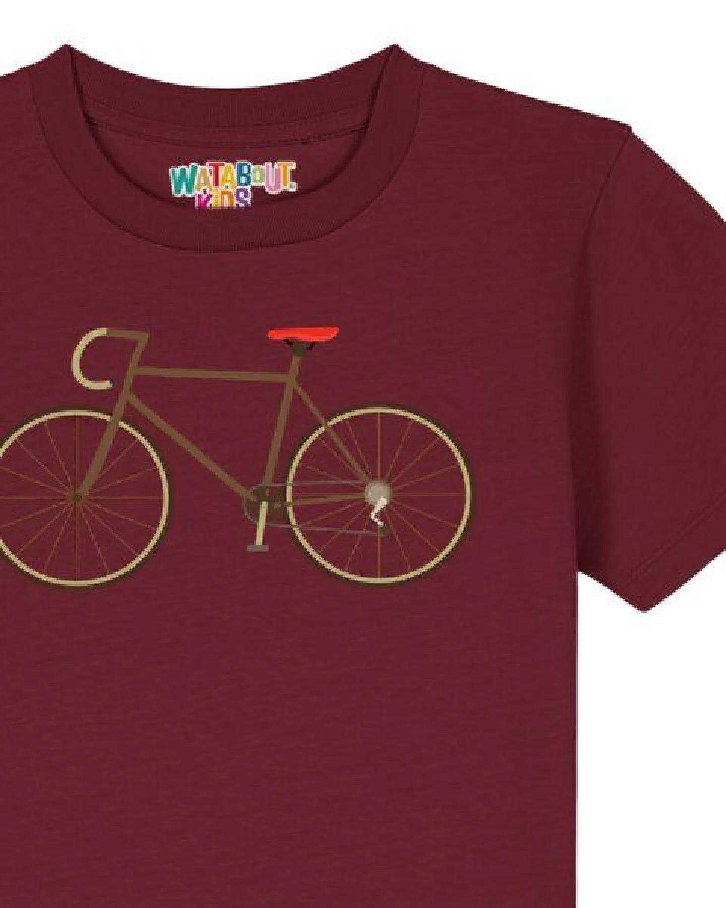 watabout.kids T-Shirt Kinder Fahrrad – Ansicht 2