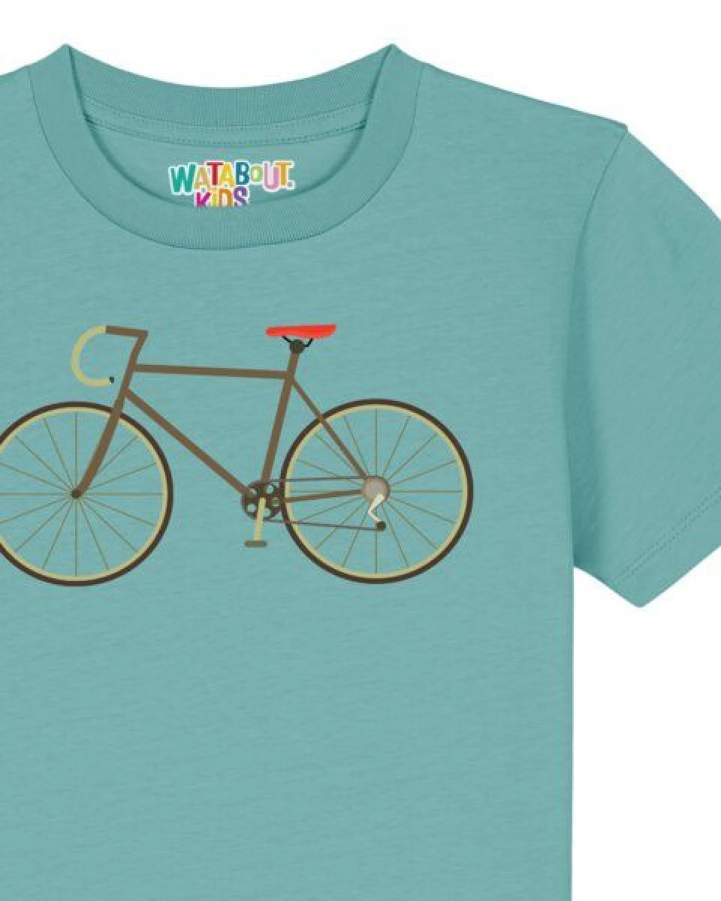 watabout.kids T-Shirt Kinder Fahrrad – Ansicht 2