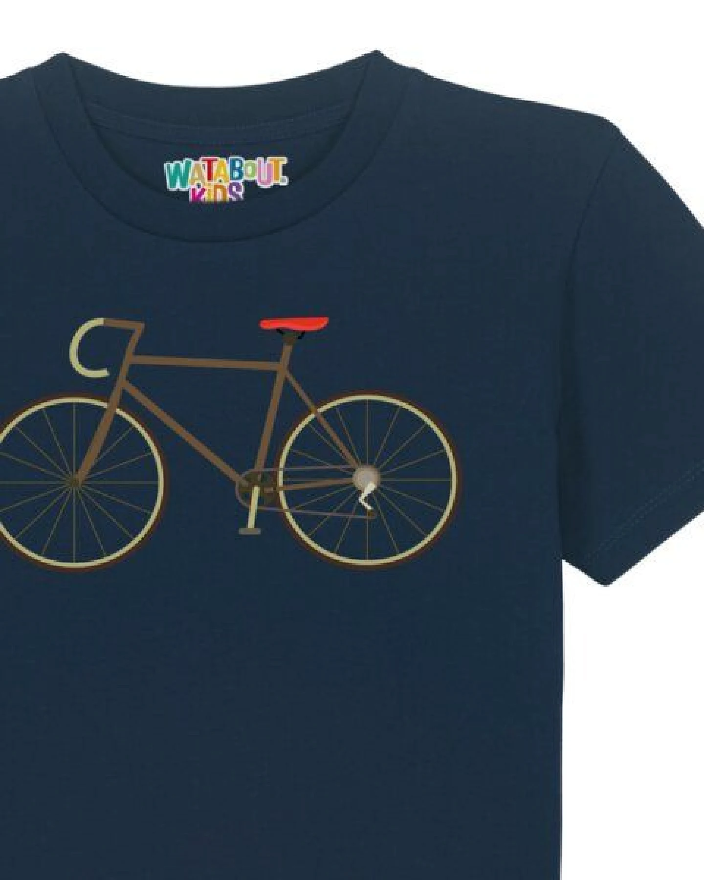 watabout.kids T-Shirt Kinder Fahrrad – Ansicht 2