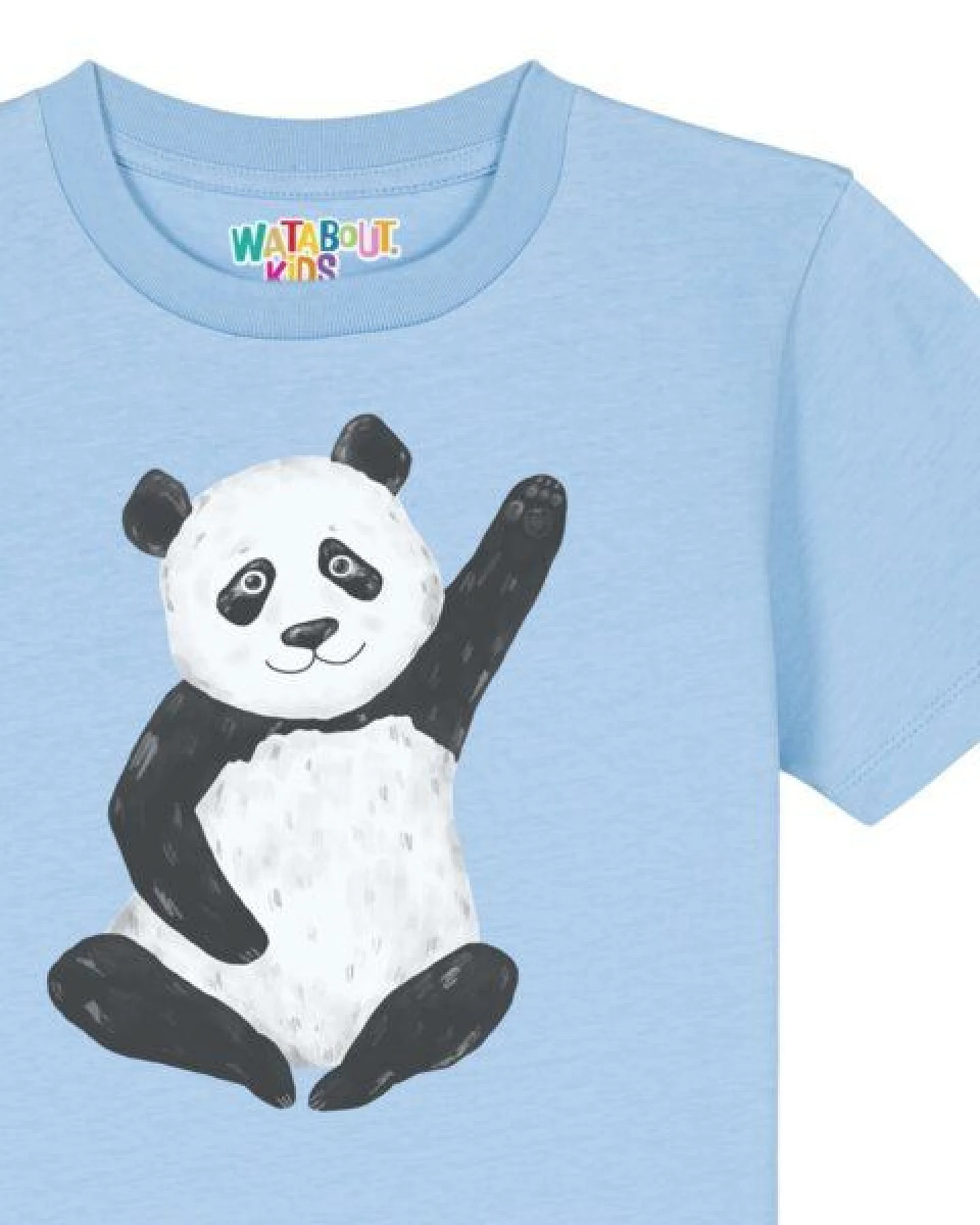 watabout.kids T-Shirt Kinder Panda – Ansicht 2