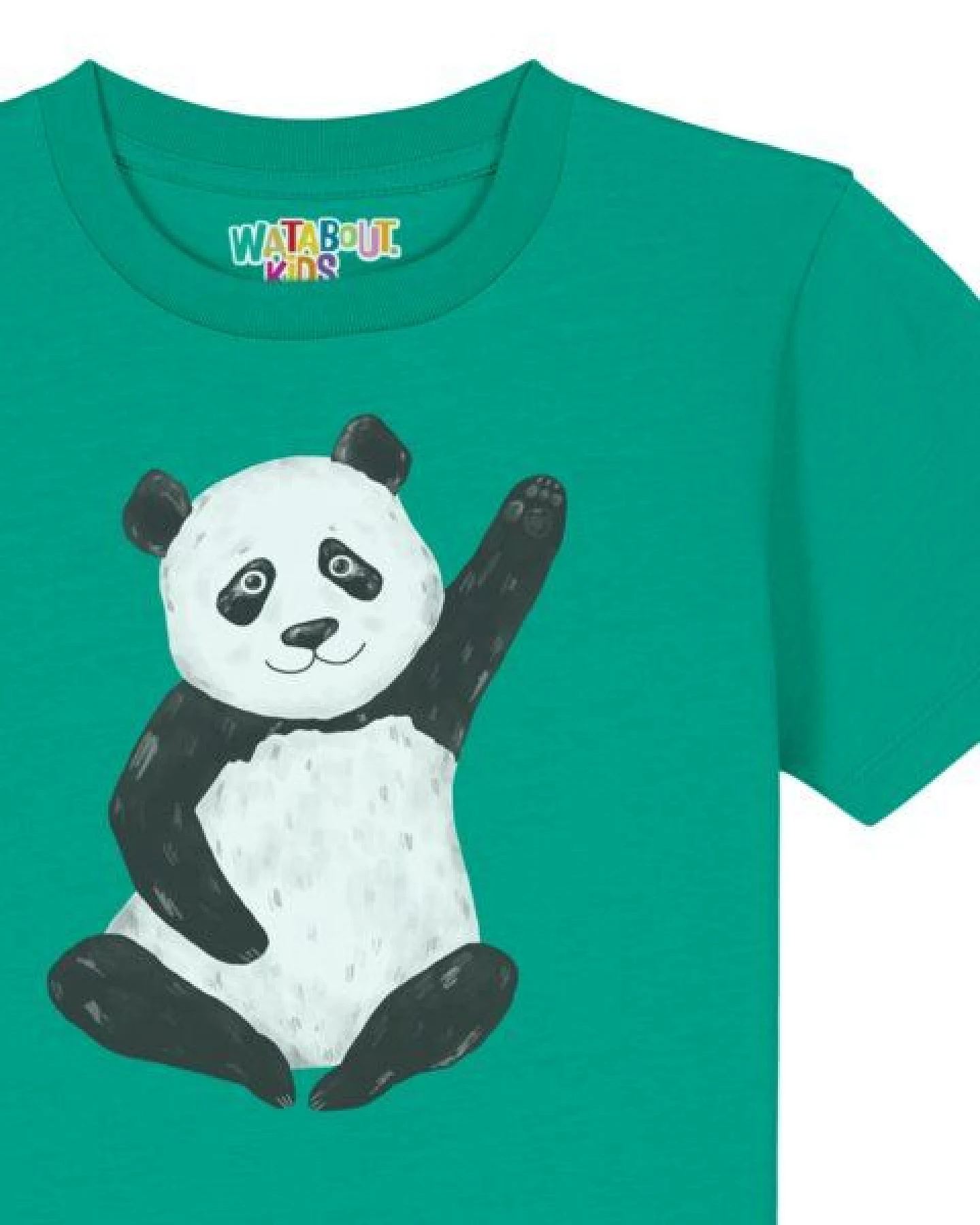 watabout.kids T-Shirt Kinder Panda – Ansicht 2