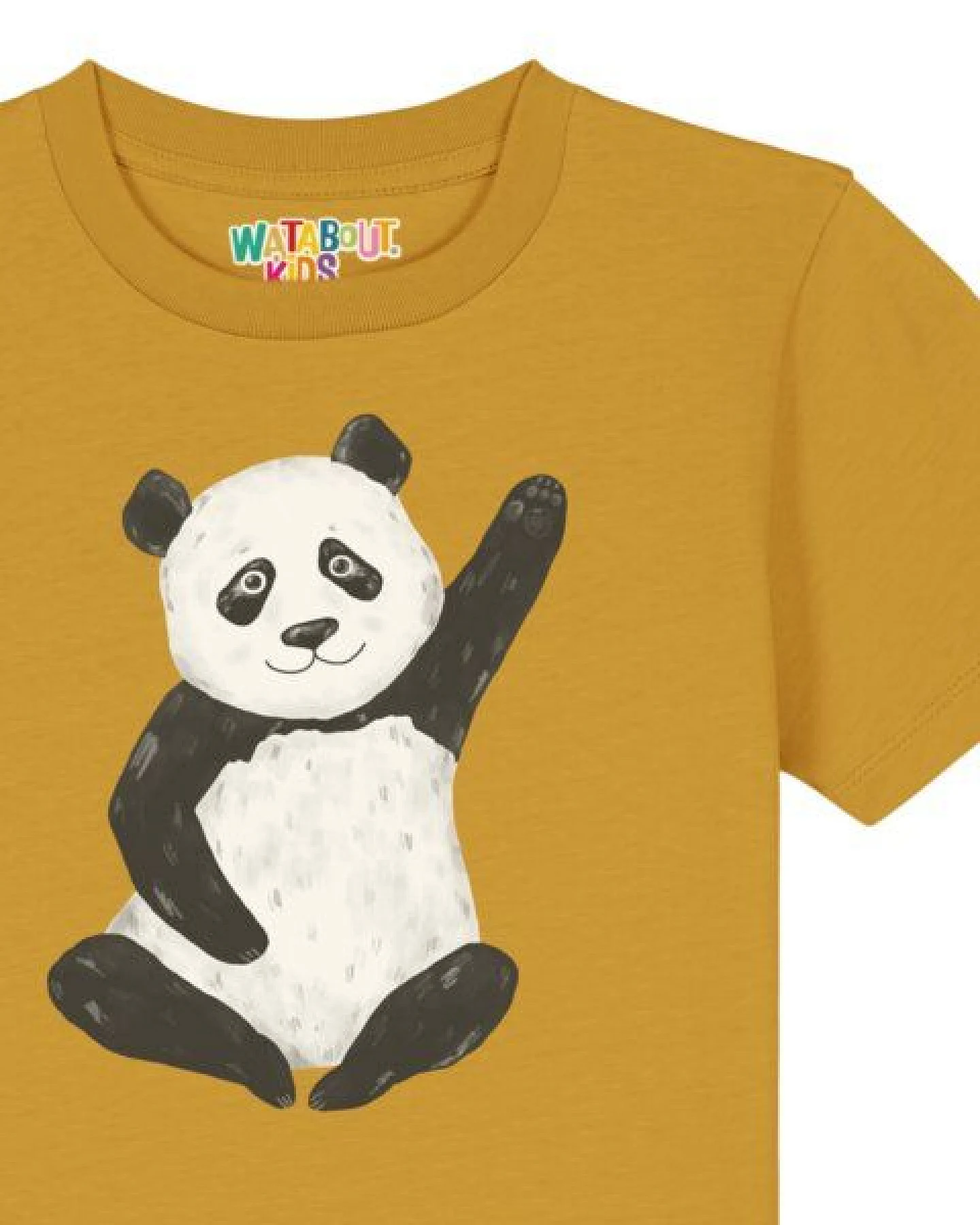 watabout.kids T-Shirt Kinder Panda – Ansicht 2