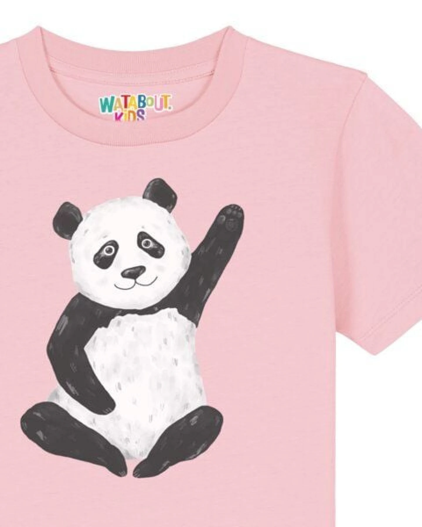 watabout.kids T-Shirt Kinder Panda – Ansicht 2
