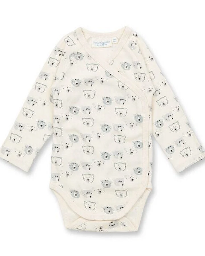 Sense Organics & friends in cooperation with GARY MASH Baby Wickelbody mit Alloverdruck aus Biobaumwolle